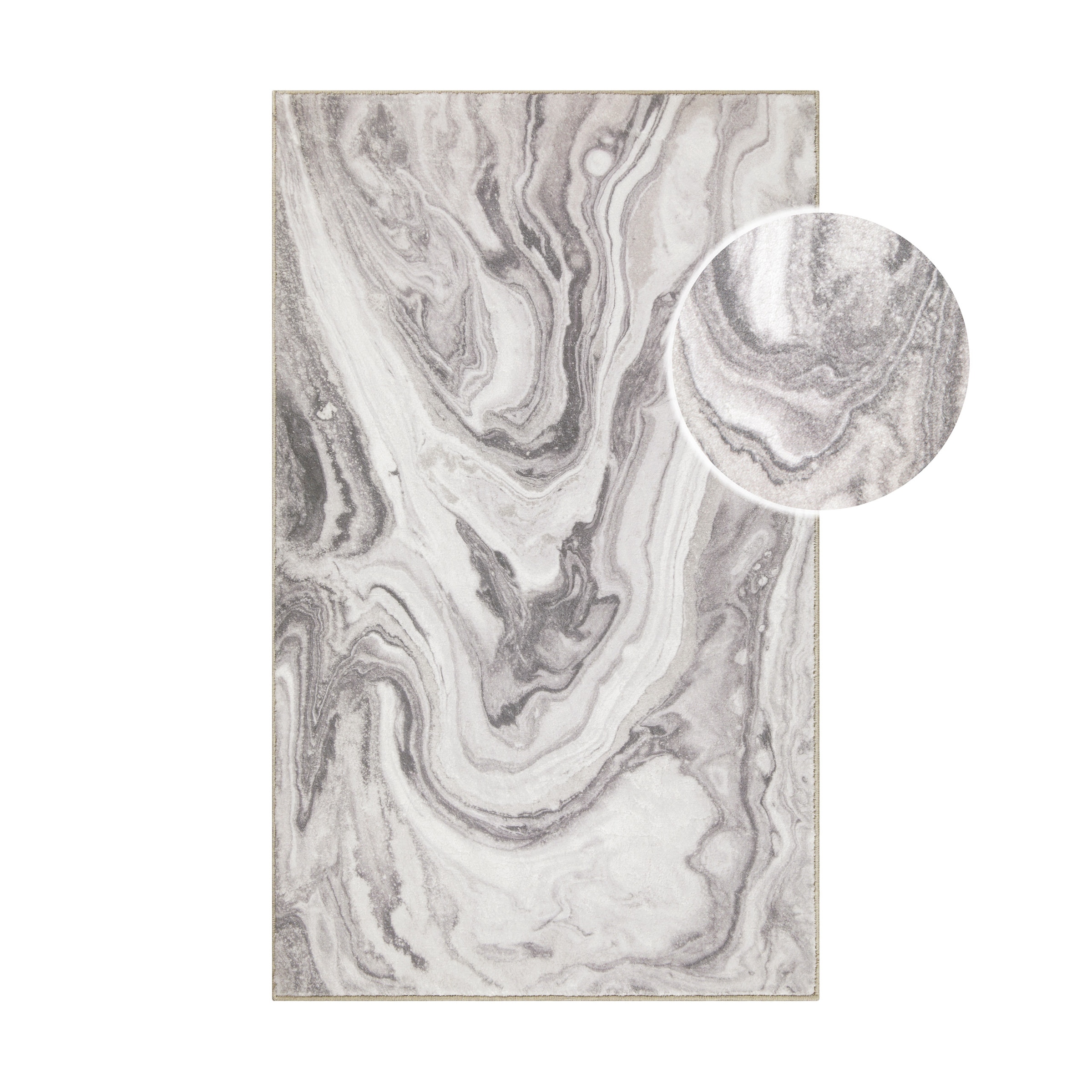 Wecon home Badematte »Jani«, Marmor Design, waschbar, rutschfest, schnell trocknend, Badteppich