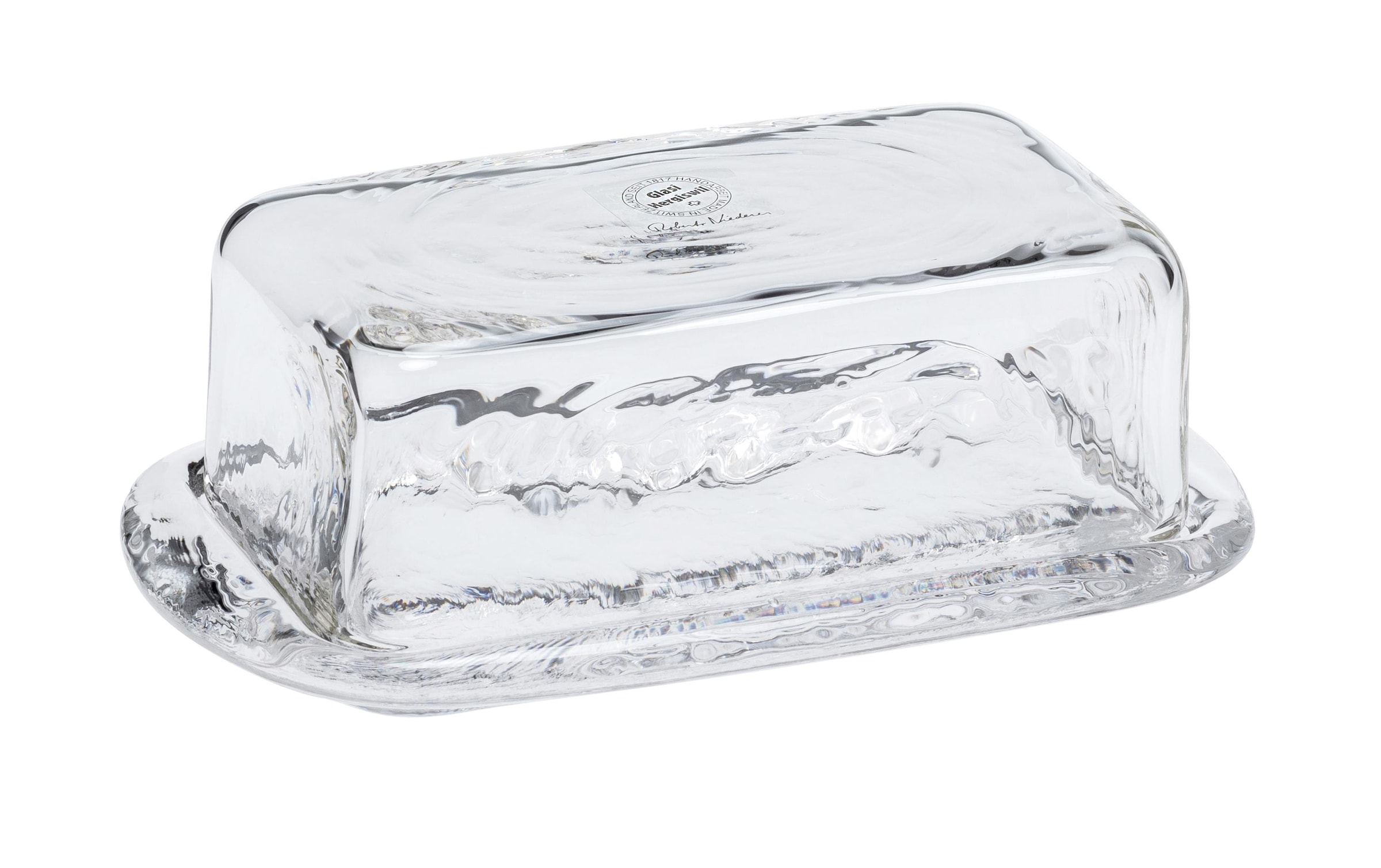 Glasi Hergiswil Butterdose »Burriera«
