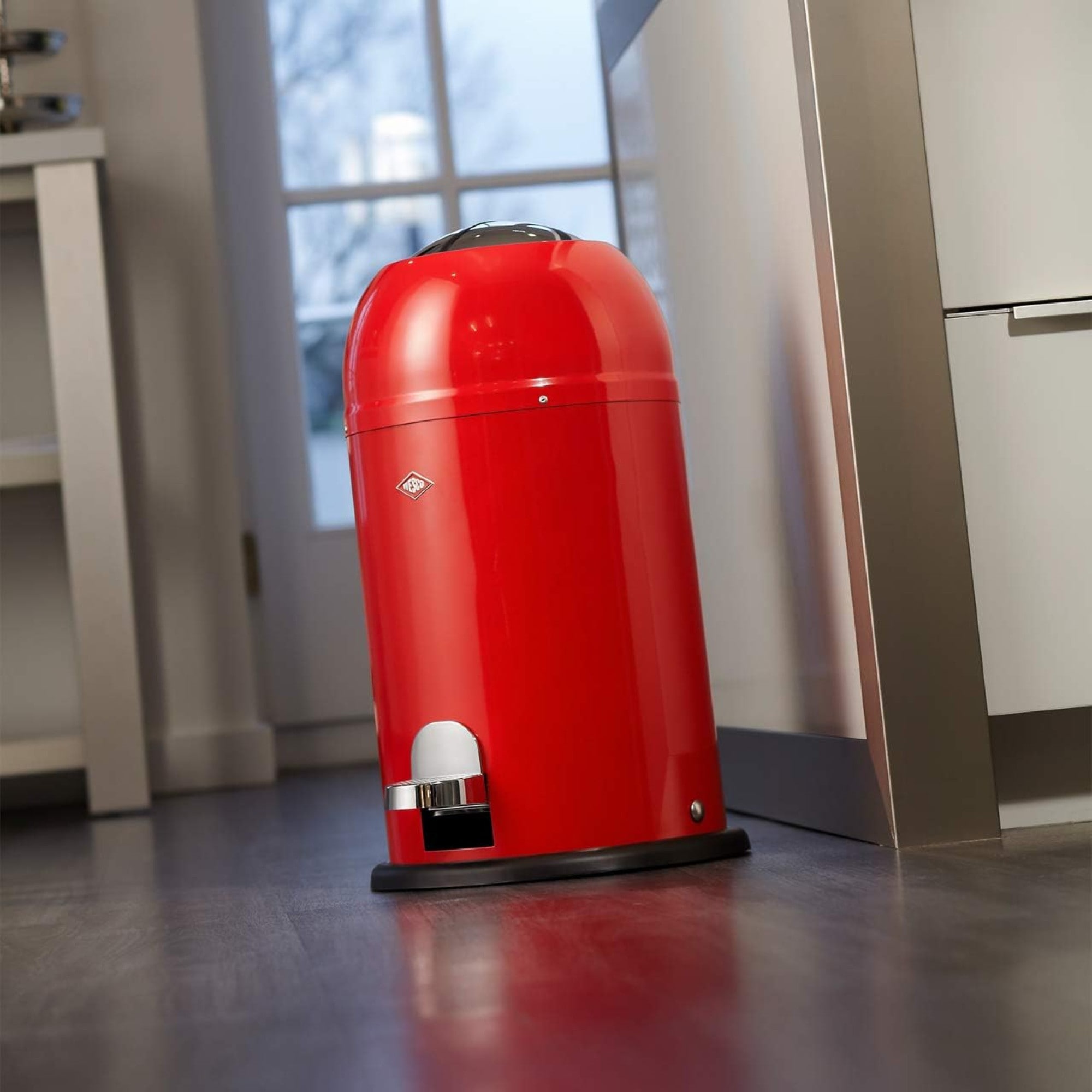 WESCO Mülleimer »Kickmaster Junior«, 1 Behälter, Abfallsammler mit Dämpfer, 12 Liter