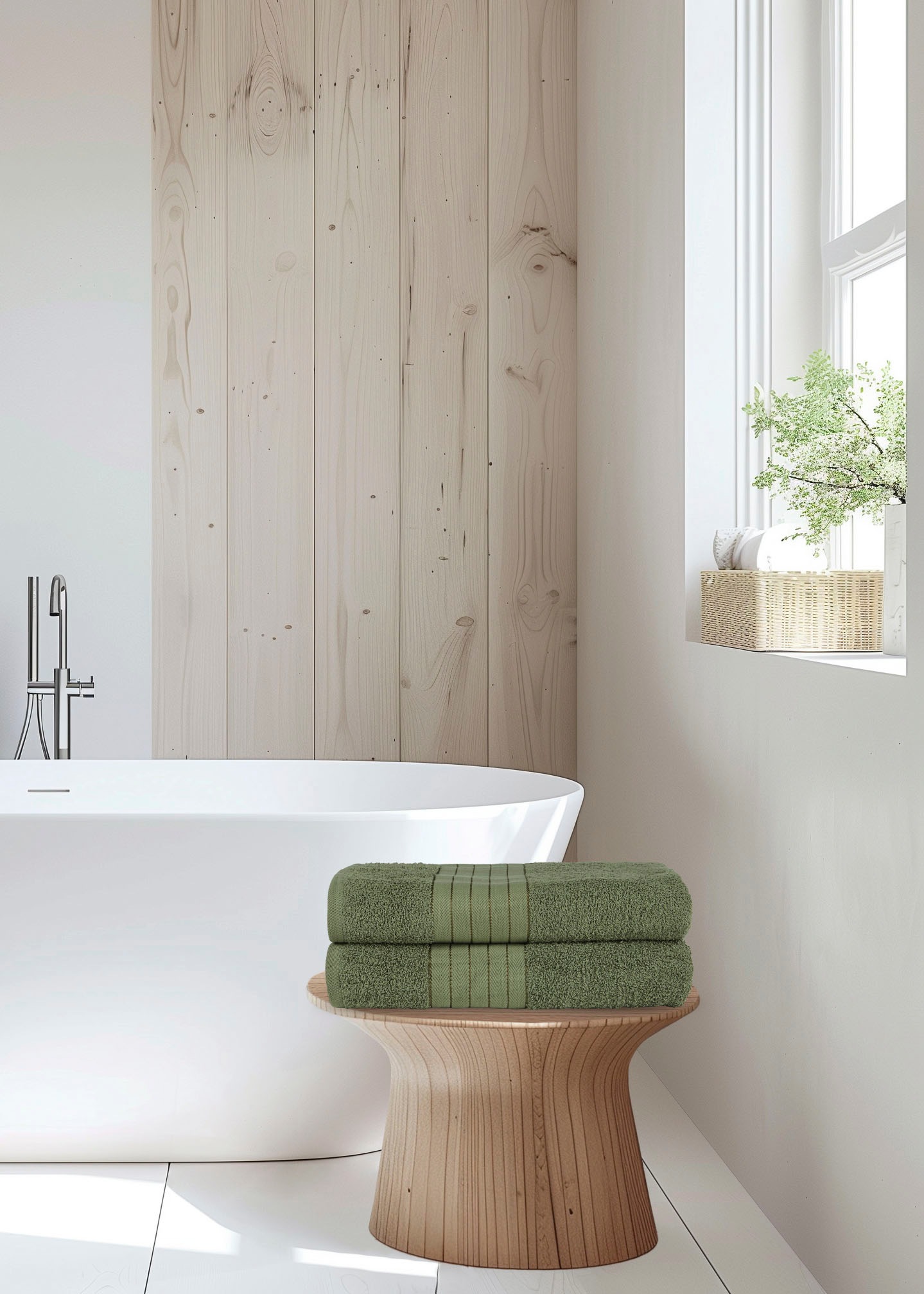 good morning Badetuch »Uni Towels«, (2 St., 2er Set Badetücher 70 x 140 cm) günstig online kaufen
