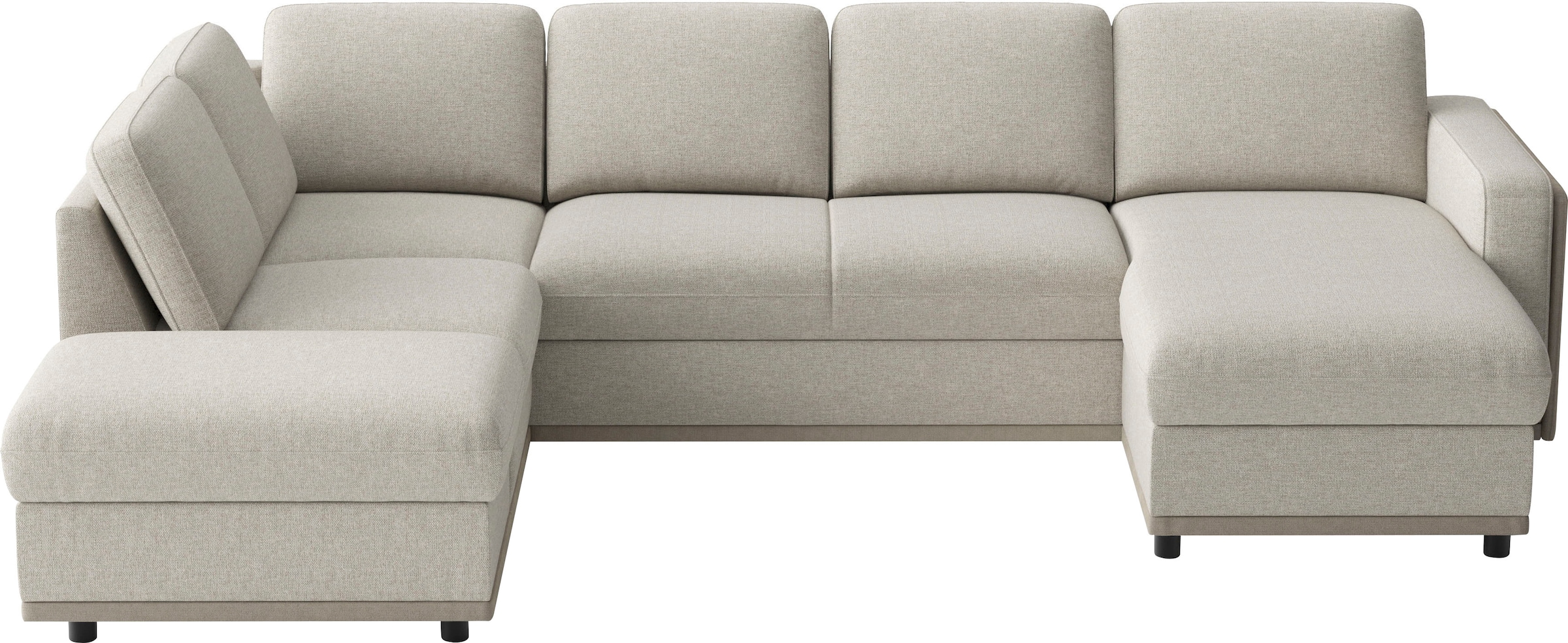 sit&more Wohnlandschaft »Cordoba U-Form, B: 305 cm, optional Schlaffunktion & Stauraum« Couch mit XXL-Komfort, großzügige Sitzfläche