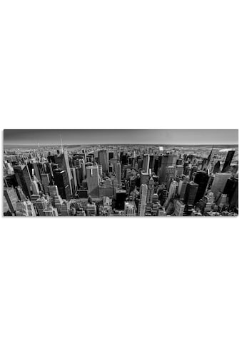 Artland Hakenleiste »Luftbild von Manhattan New York City USA«, aus Holz mit 4... kaufen