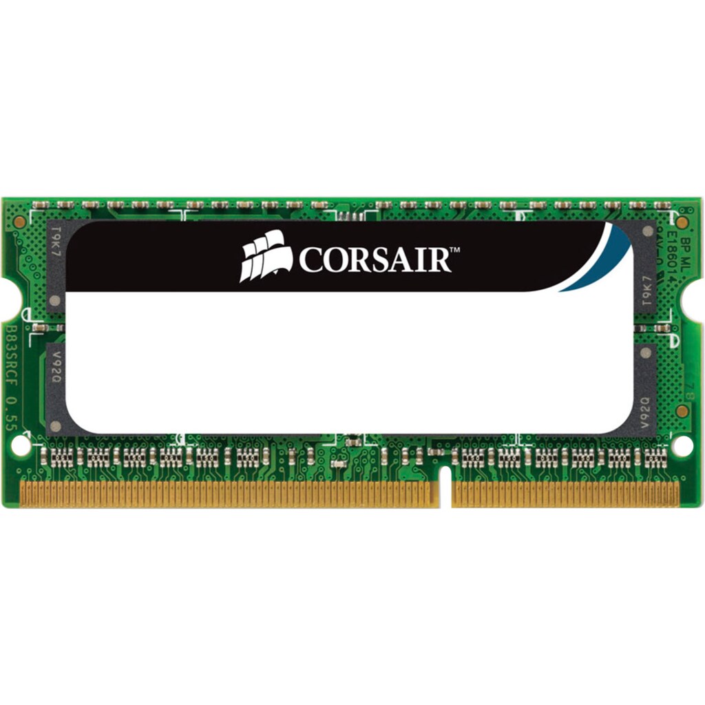 Corsair Laptop-Arbeitsspeicher »ValueSelect 8GB (2 x 4GB) DDR3 SODIMM«