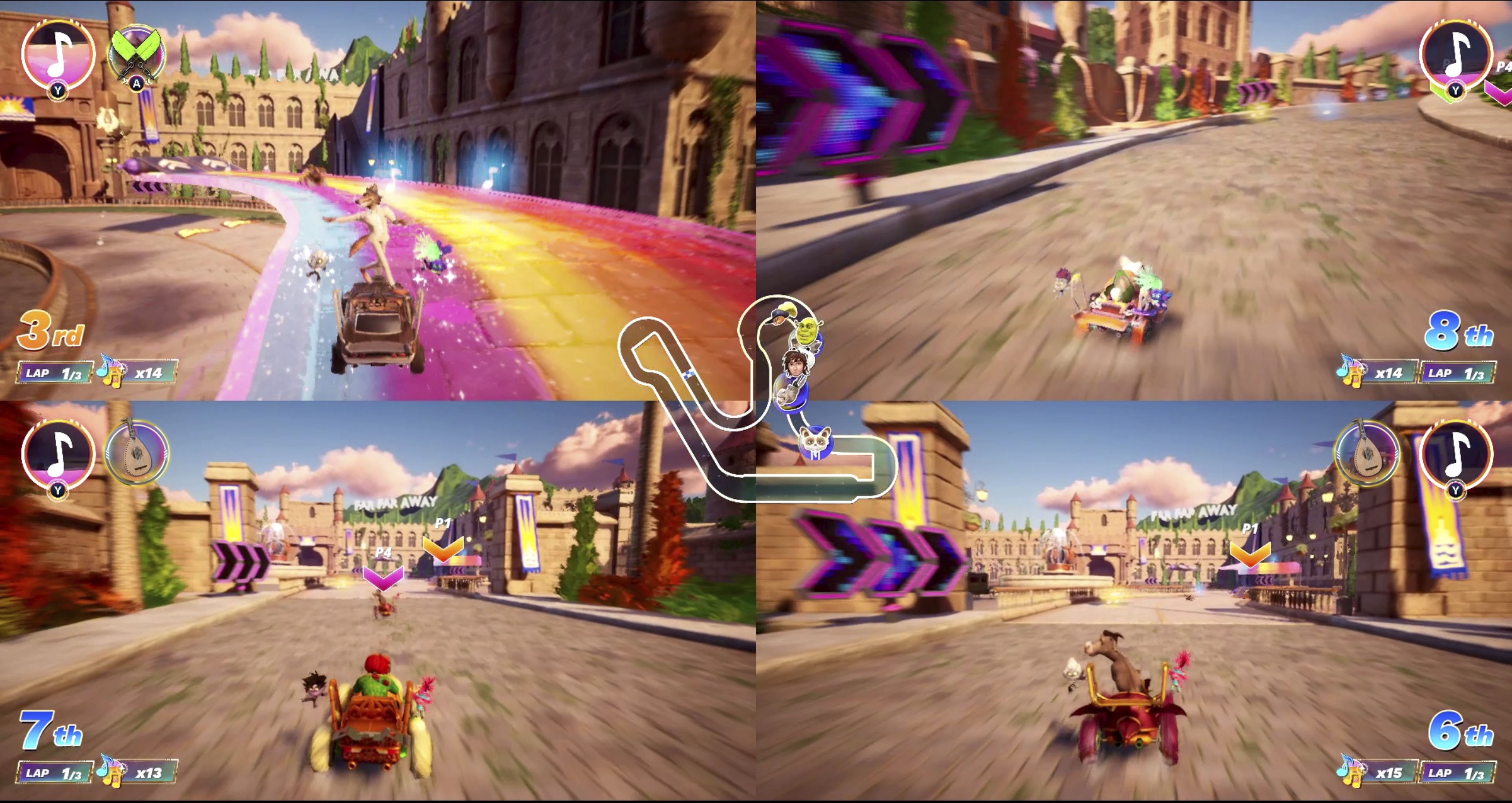NBG Spielesoftware »DreamWorks All-Star KartRacing - Playstation 4«, PlayStation 4