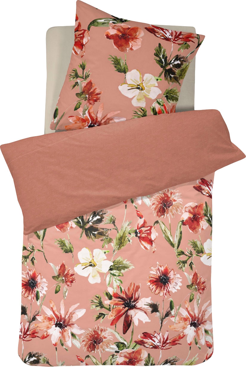 Cinderella Wendebettwäsche »Cleo«, mit floralem Print günstig online kaufen