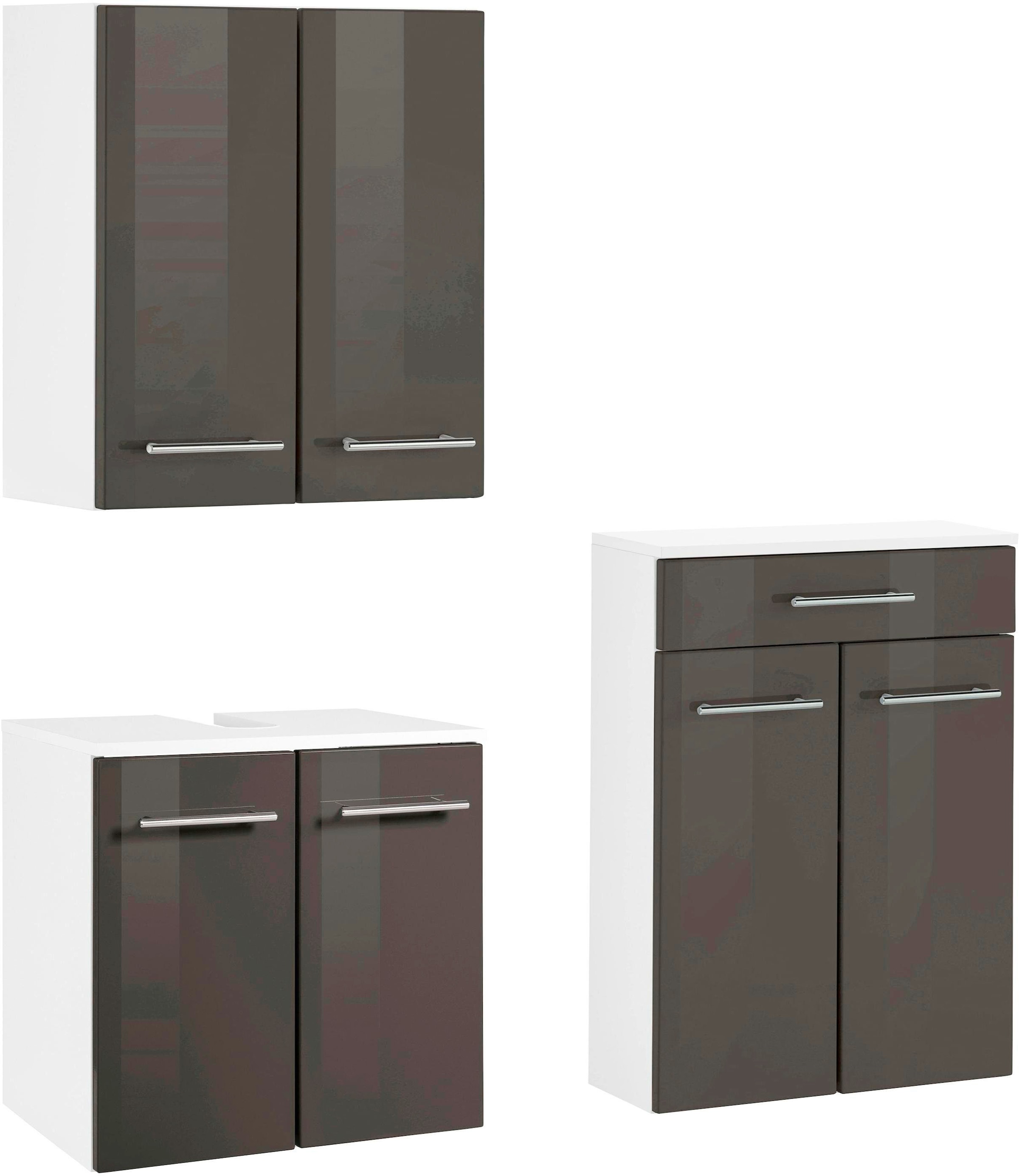 welltime Badmöbel-Set »Venedig« 3 Stk. tlg. günstig online kaufen