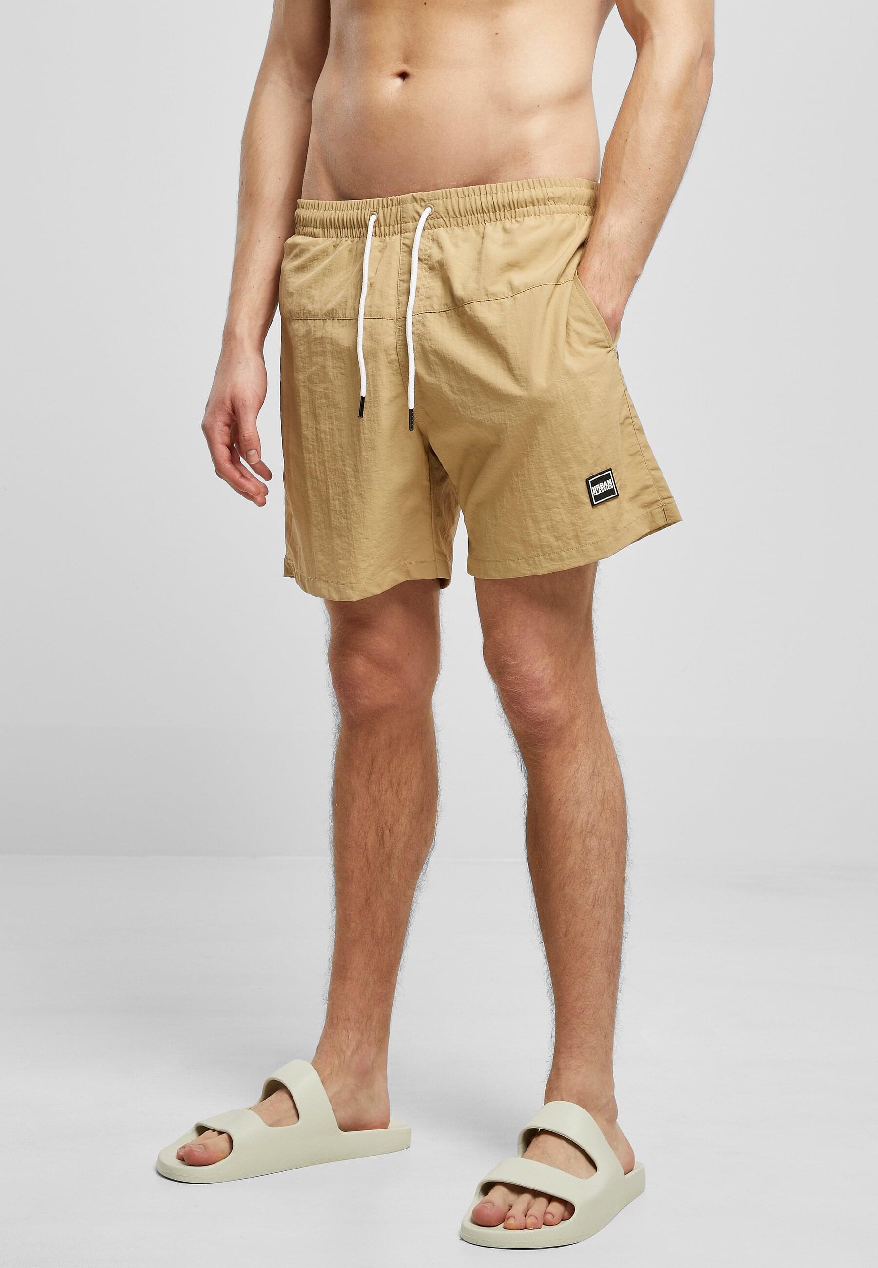 URBAN CLASSICS Badeshorts »Urban Classics Herren Block Swim Shorts«
