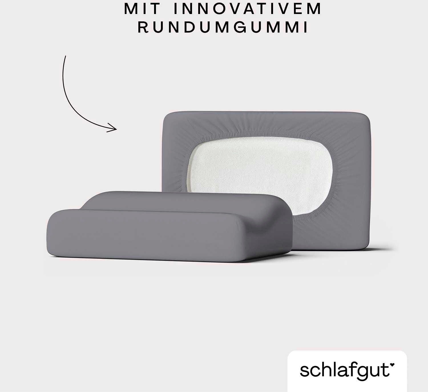 Schlafgut Kissenbezug »Pure flexibler Kissenbezug für Nackenstützkissen«, ( günstig online kaufen