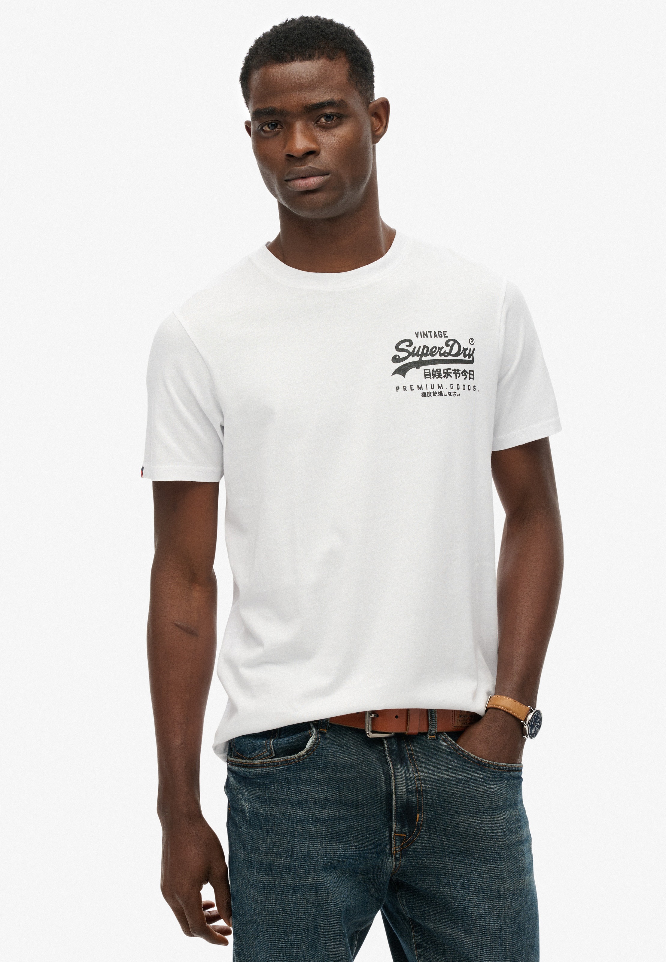 Superdry Rundhalsshirt »Vl Tokyo Relaxed Tee« Mit Coolem Tattoo-Print