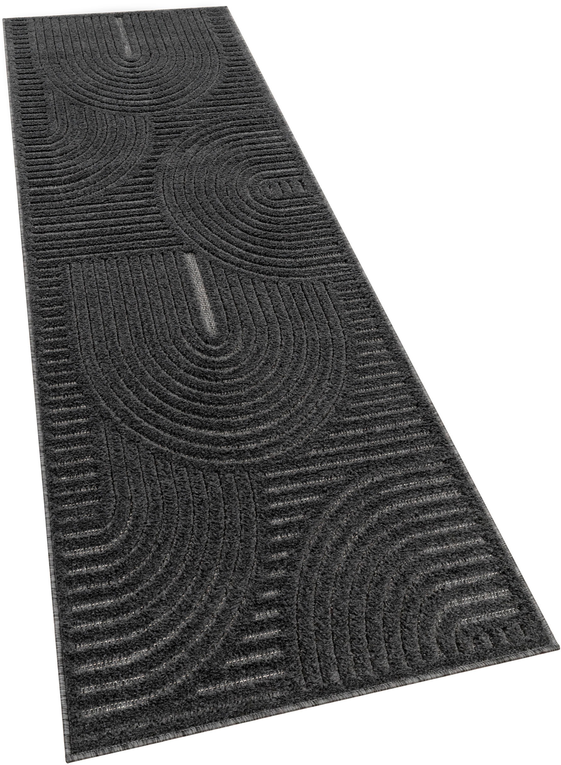Paco Home Teppich »Livorno 674«, rechteckig, 14 mm Höhe, Uni Farben, modern günstig online kaufen