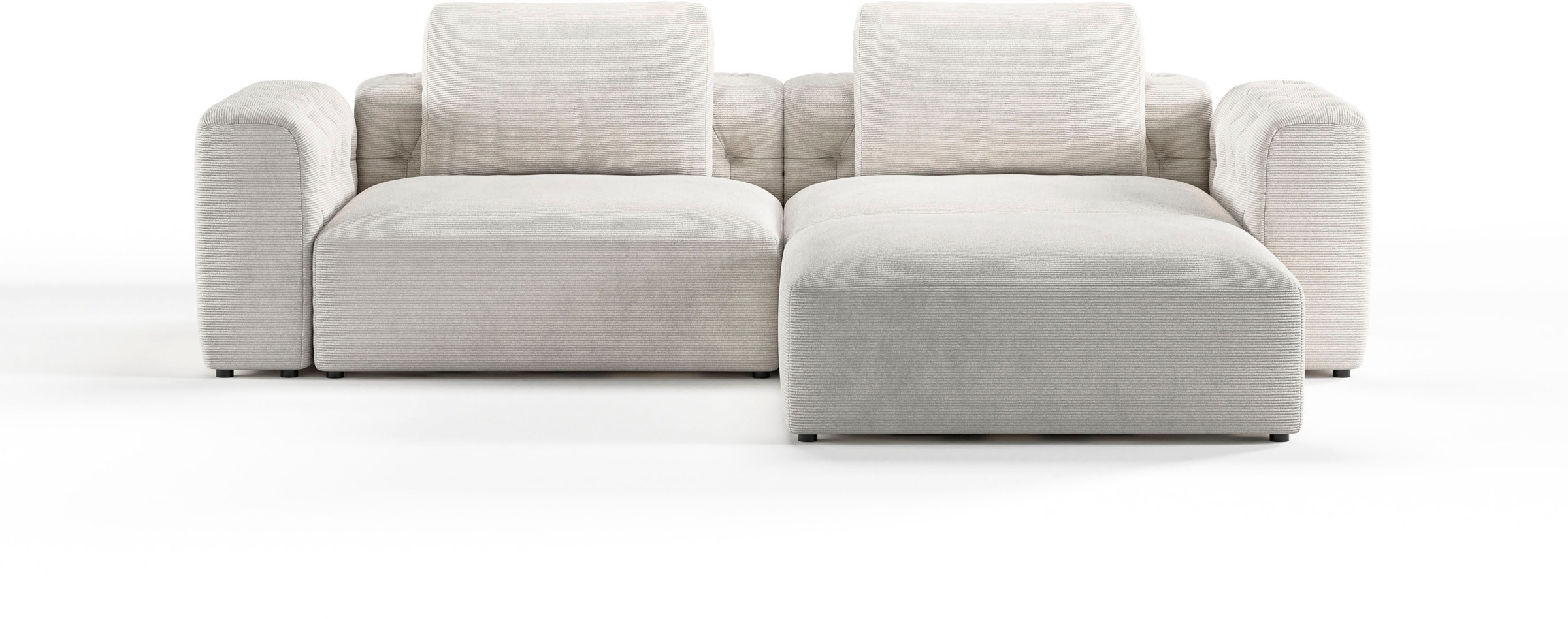Home affaire Ecksofa »Cushid L-Form« Modulset, bestehend aus 3 Teilen günstig online kaufen