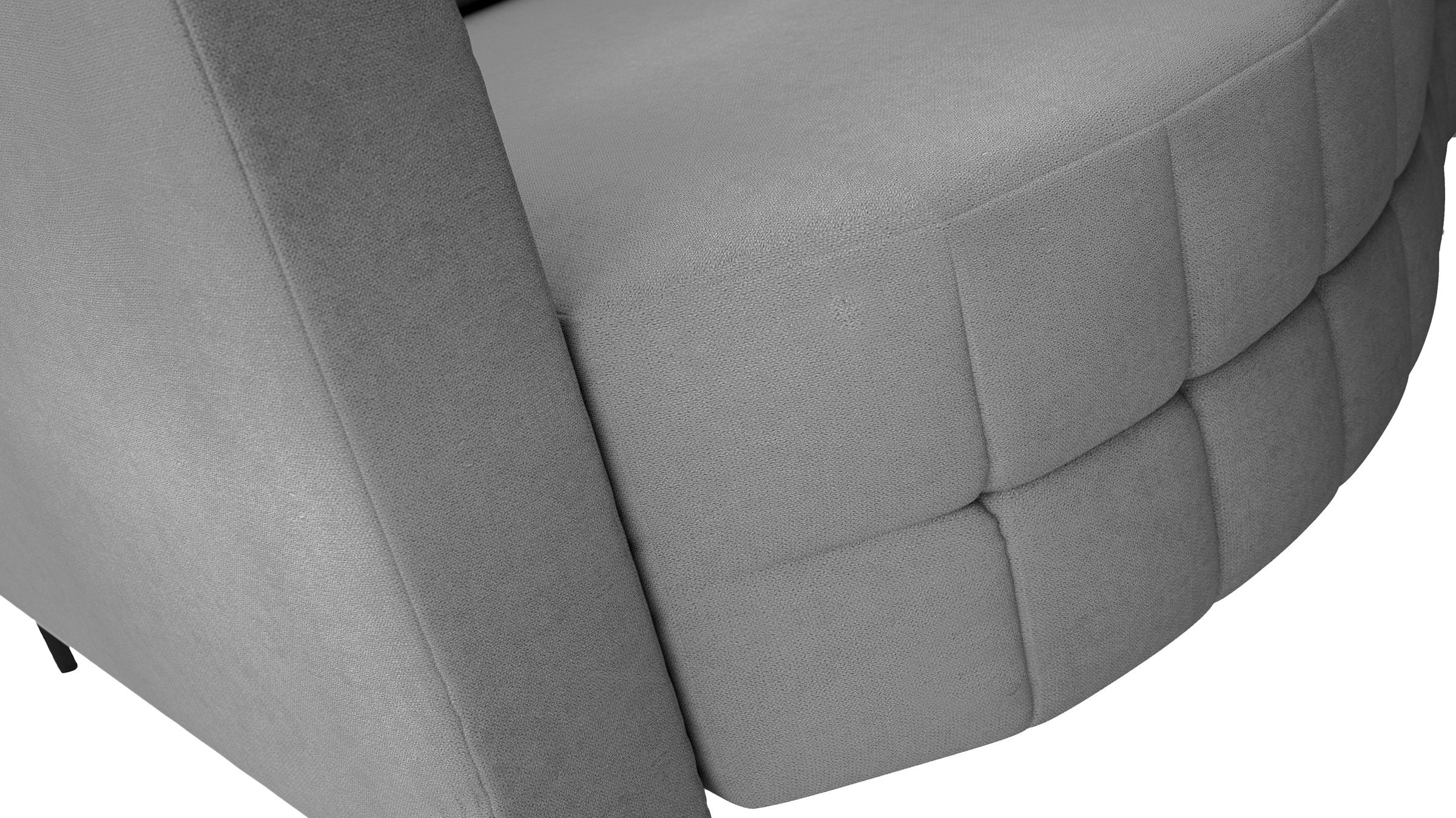 exxpo - sofa fashion Loungesofa »T wiggy Schlafsofa mit Bettfunktion und Bettkasten,« komfortabler Federkern, super Sitzkomfort, elegante Formensprache