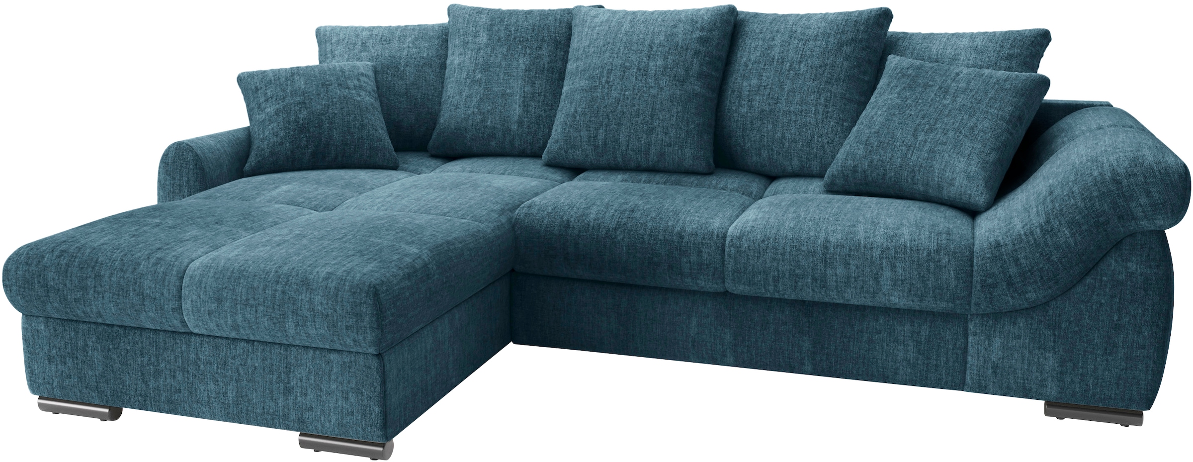Mr. Couch Ecksofa »Livorno L-Form«, inkl. Hochschläfer-Bettauszug, XL-Bettk günstig online kaufen
