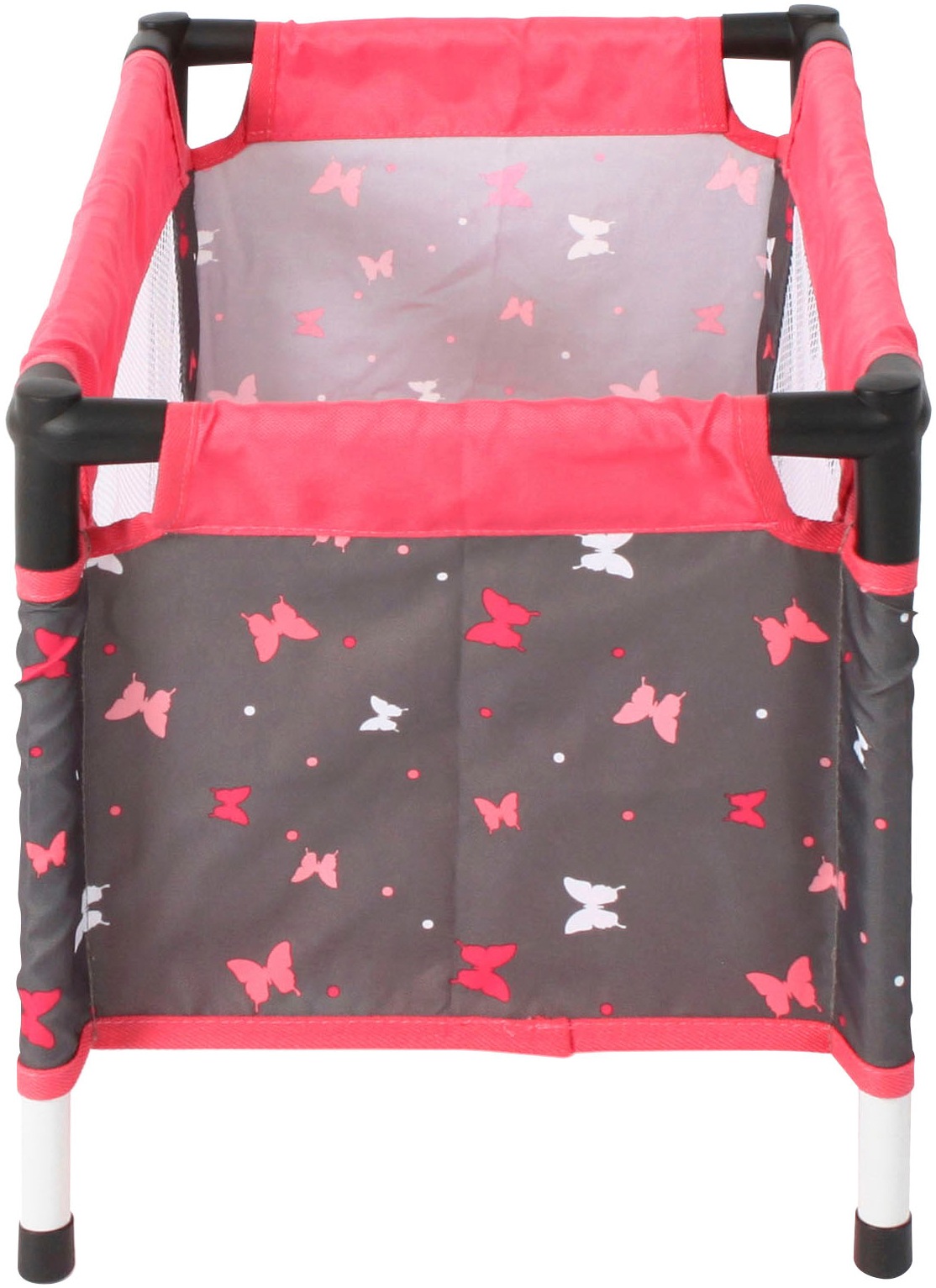 CHIC2000 Puppenbett »Puppen-Reisebett, Butterfly«, mit Tragetasche
