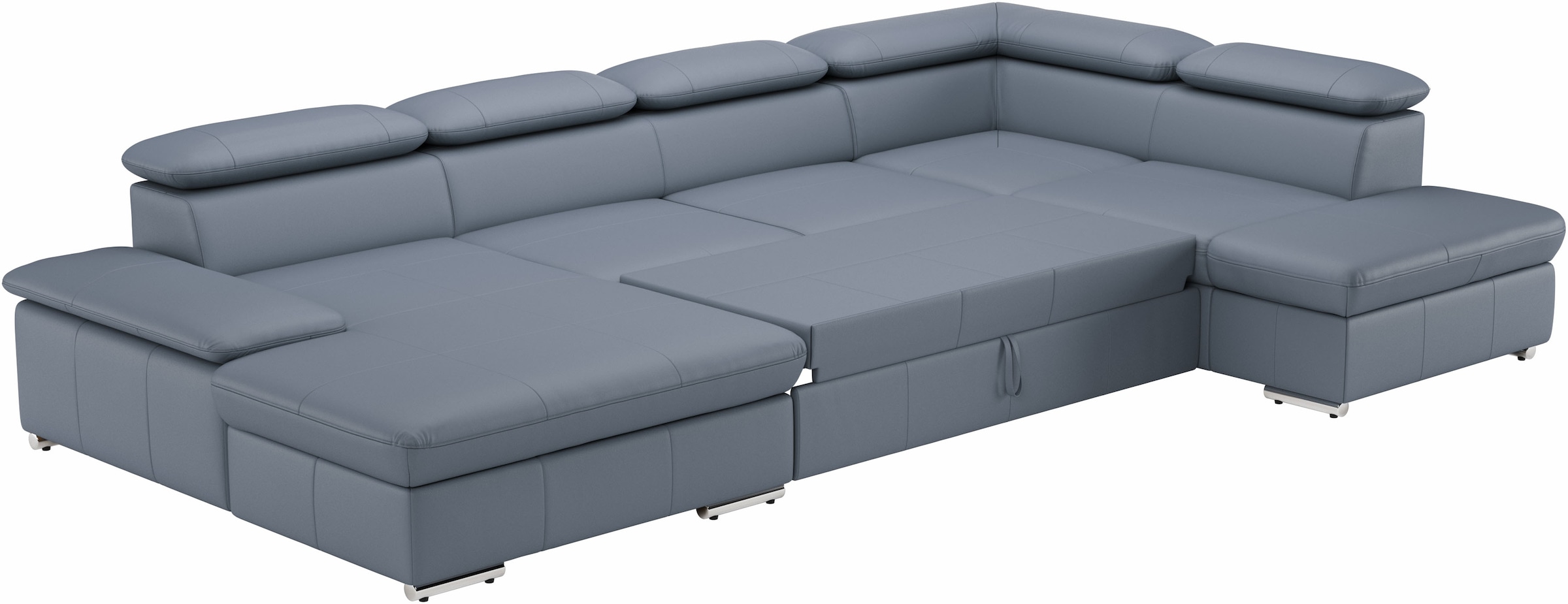 sit&more Wohnlandschaft »Valantine U-Form«, inkl. Kopf- und Armteilverstellung, wahlweise mit Bettfunktion