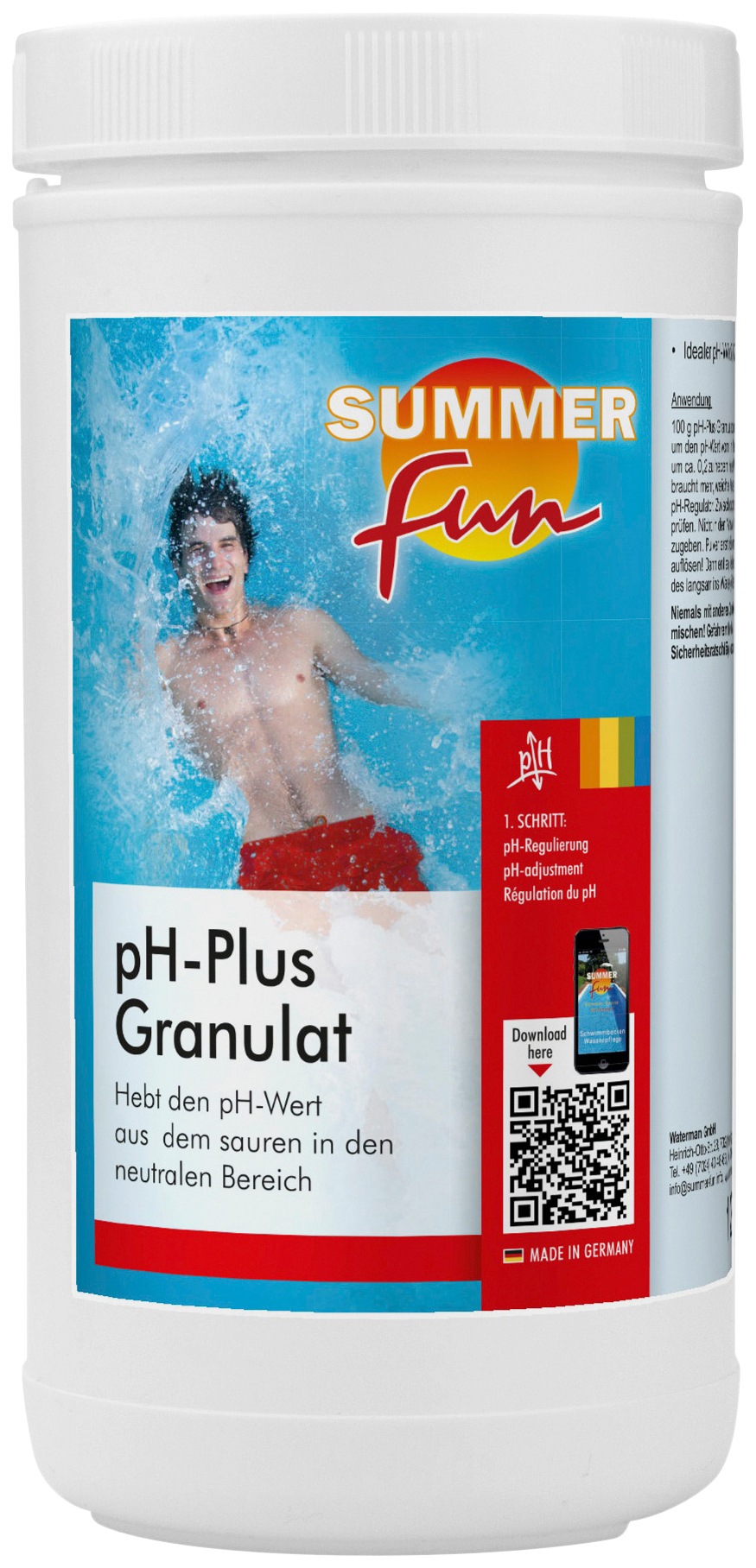 SUMMER FUN Poolpflege »Starterset Chlor Maxipack«, (Set), 6-tlg.