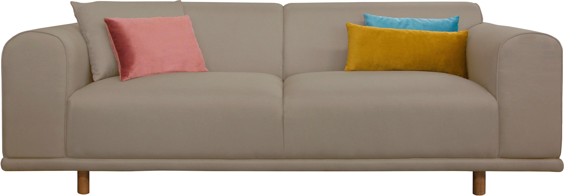 andas 3-Sitzer »Maroon« in skandinavischem Design, mit losen Kissen
