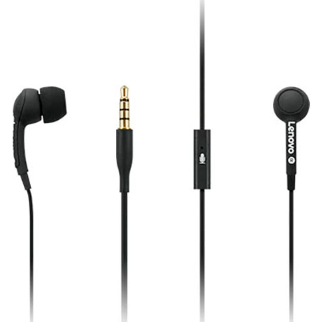 Lenovo In-Ear-Kopfhörer »100 In-Ear-Kopfhörer«, Rauschunterdrückung