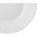 Joop! Brotteller »JOOP! FADED CORNFLOWER«, (Set, 2 St.), hochwertiges Porzellan mit Kornblumen-Verlauf als Dekor, Ø 19 cm
