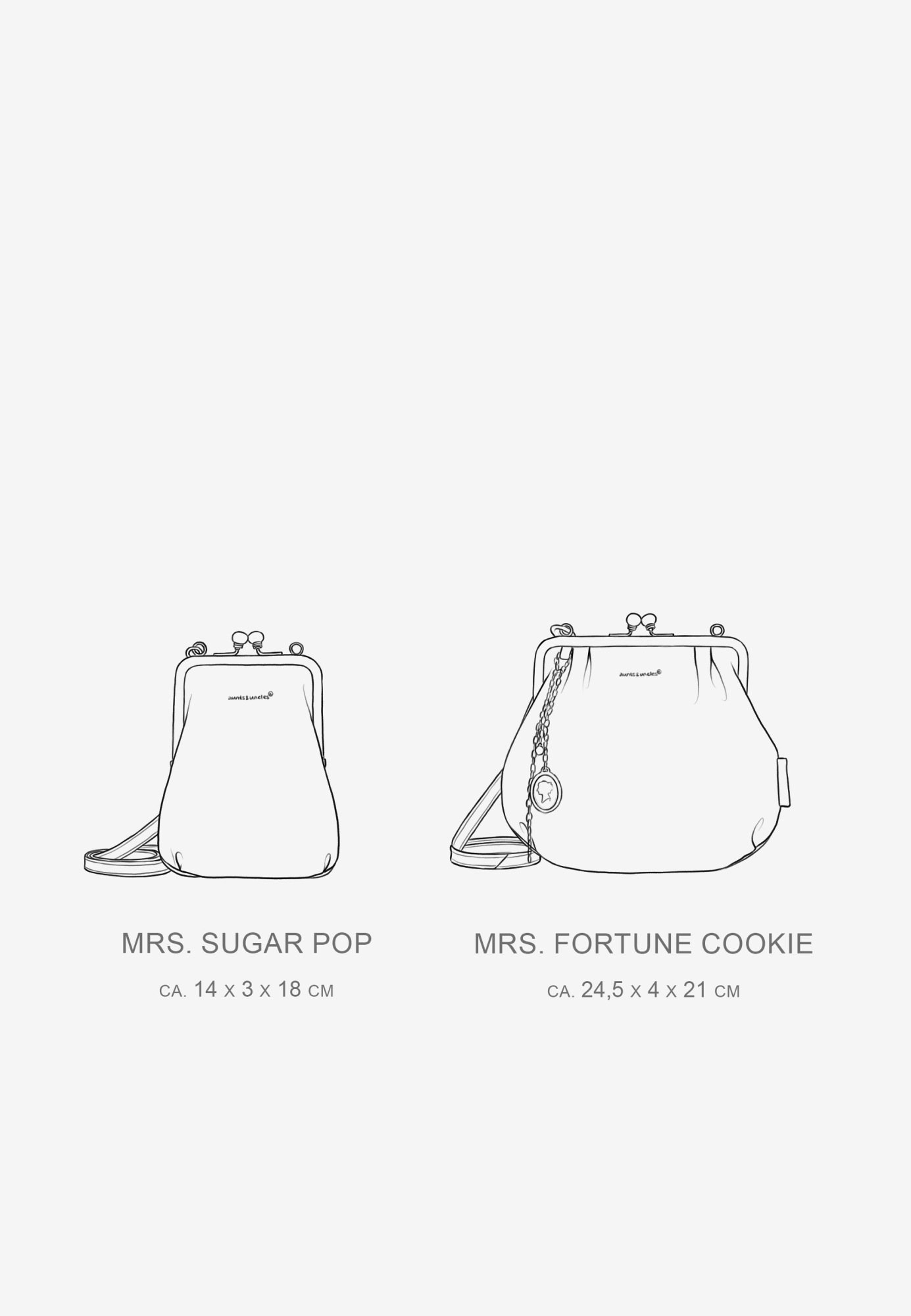 aunts & uncles Umhängetasche »Phone bag Mrs. Sugar Pop«