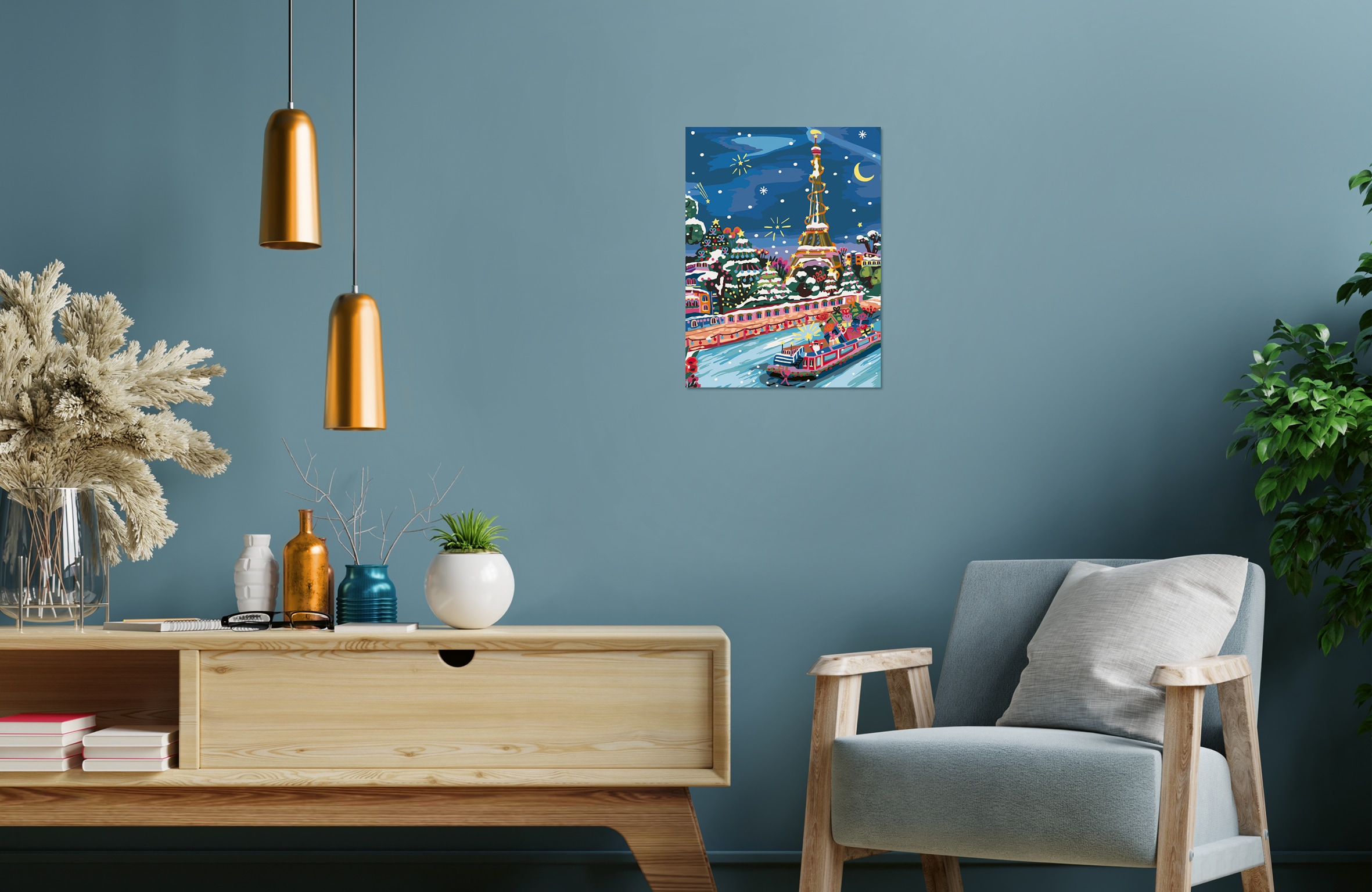 Ravensburger Malen nach Zahlen »CreArt, Weihnachten in Paris« Made in Europe