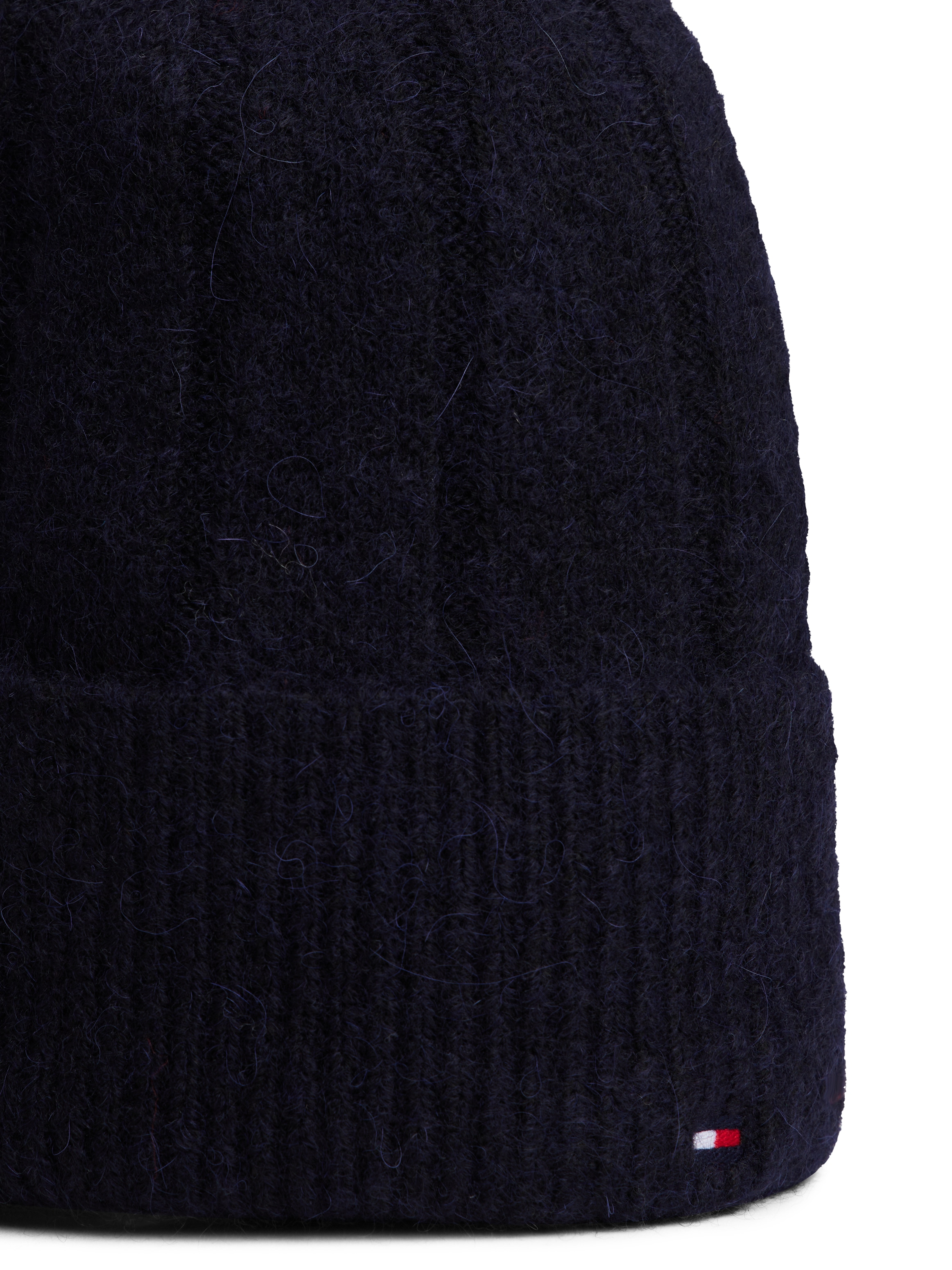 Tommy Hilfiger Beanie »FLAG FLUFFY BEANIE« Regular fit