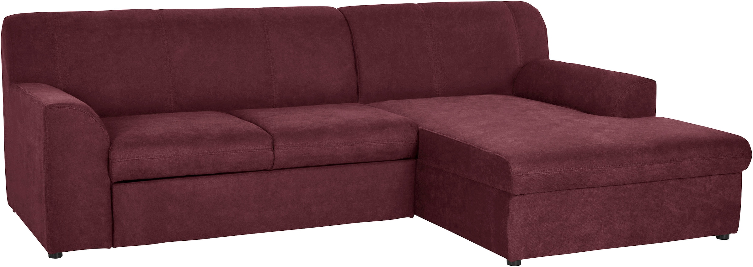 DOMO collection Ecksofa "Topper L-Form", mit Recamiere, wahlweise mit Schla günstig online kaufen