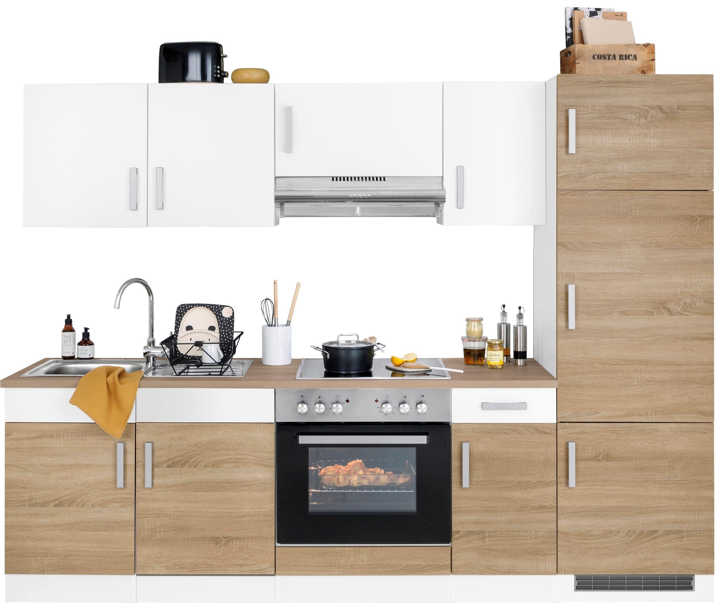 KOCHSTATION Küchenzeile KS-Gera, Breite 270 cm, günstig online kaufen
