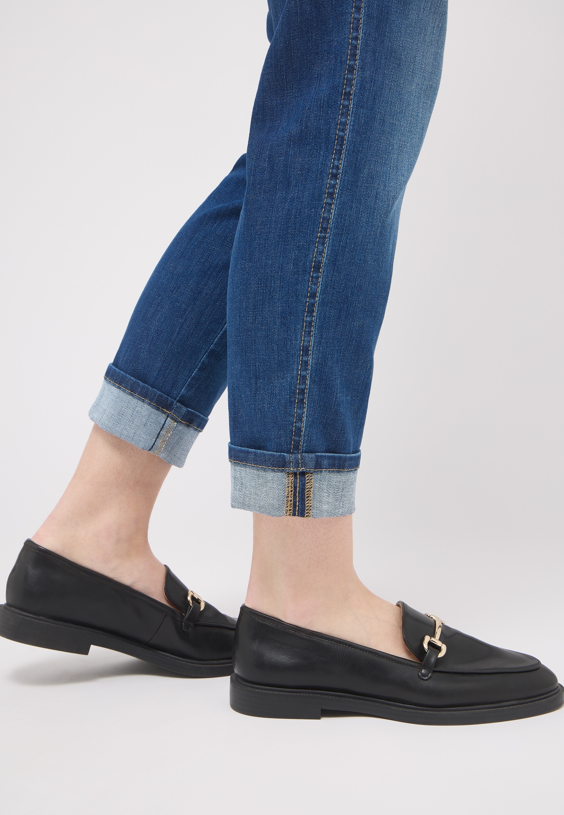 ANGELS Mom-Jeans »DARLEEN CROP TU« im Five-Pocket Style