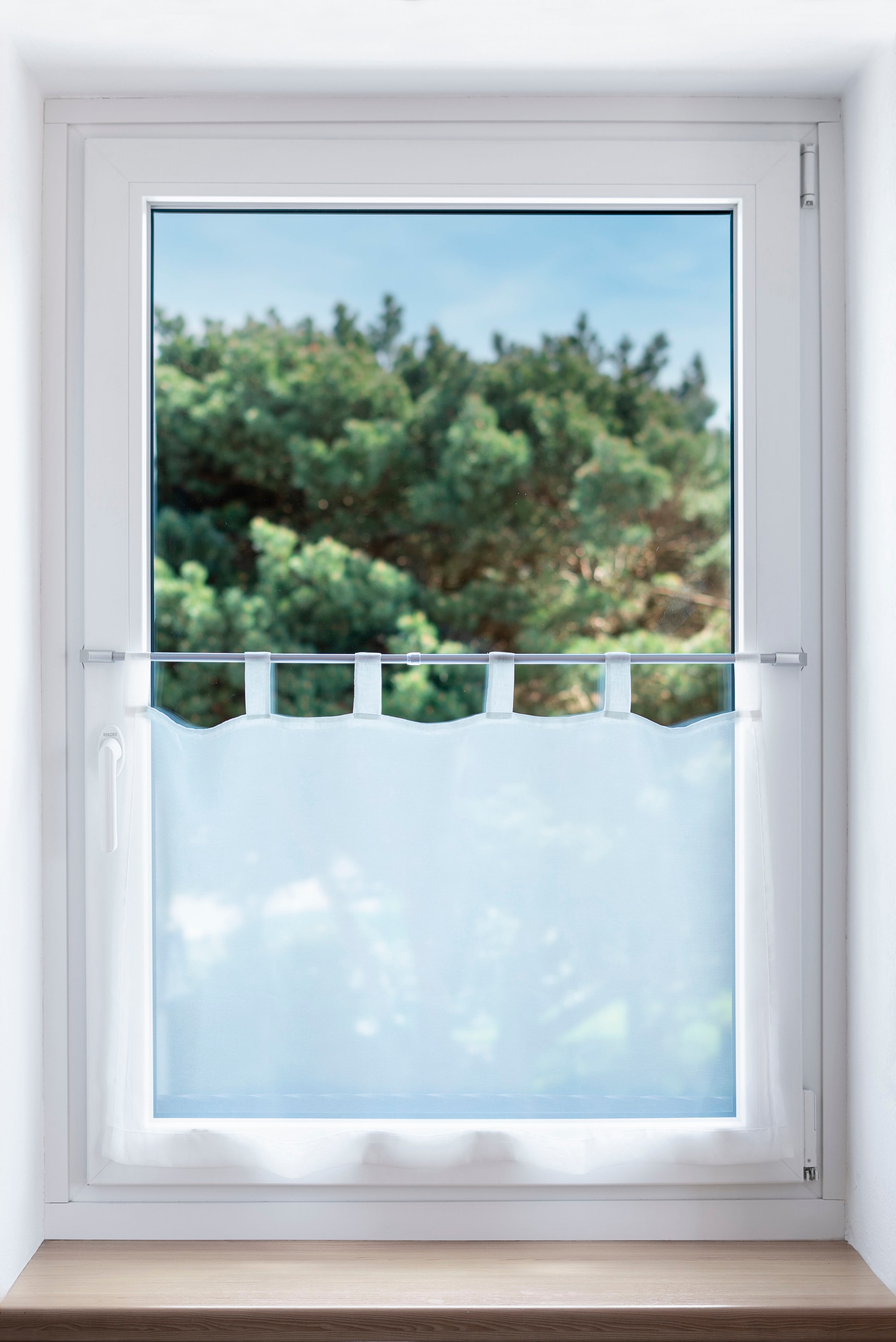 GARESA Scheibenstange »ø 12 mm"« Ø 12 mm ausziehbar Montage am Fensterrahme günstig online kaufen