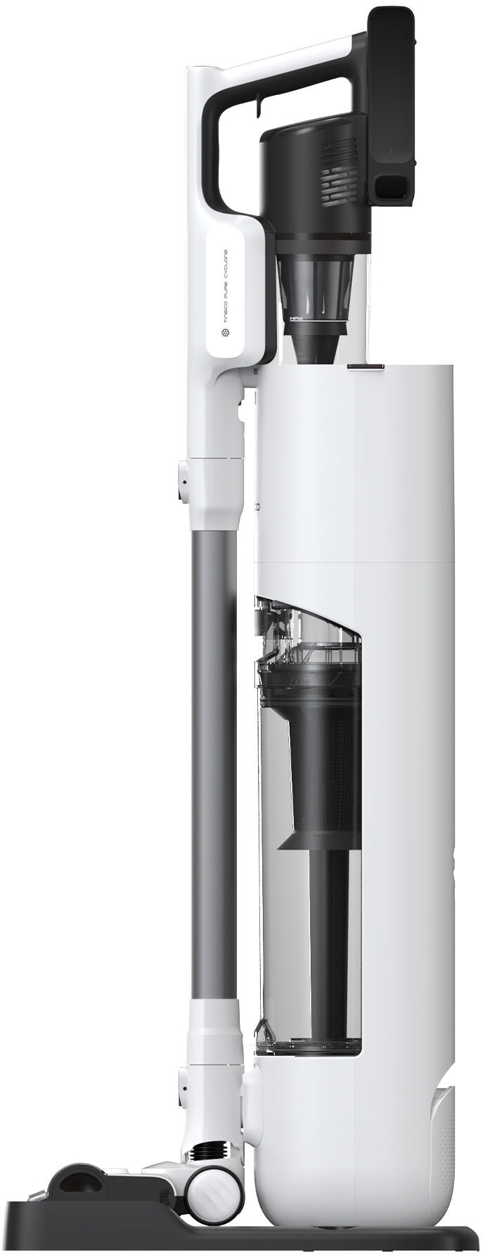 Tineco Akku-Stielstaubsauger »Pure One Station 5, 2x6-fach Filter für Allergiker und Tierhaushalte«, Automatik Modus, Zyklonfilter, bis zu 70 Min Laufzeit, Akku wechselbar