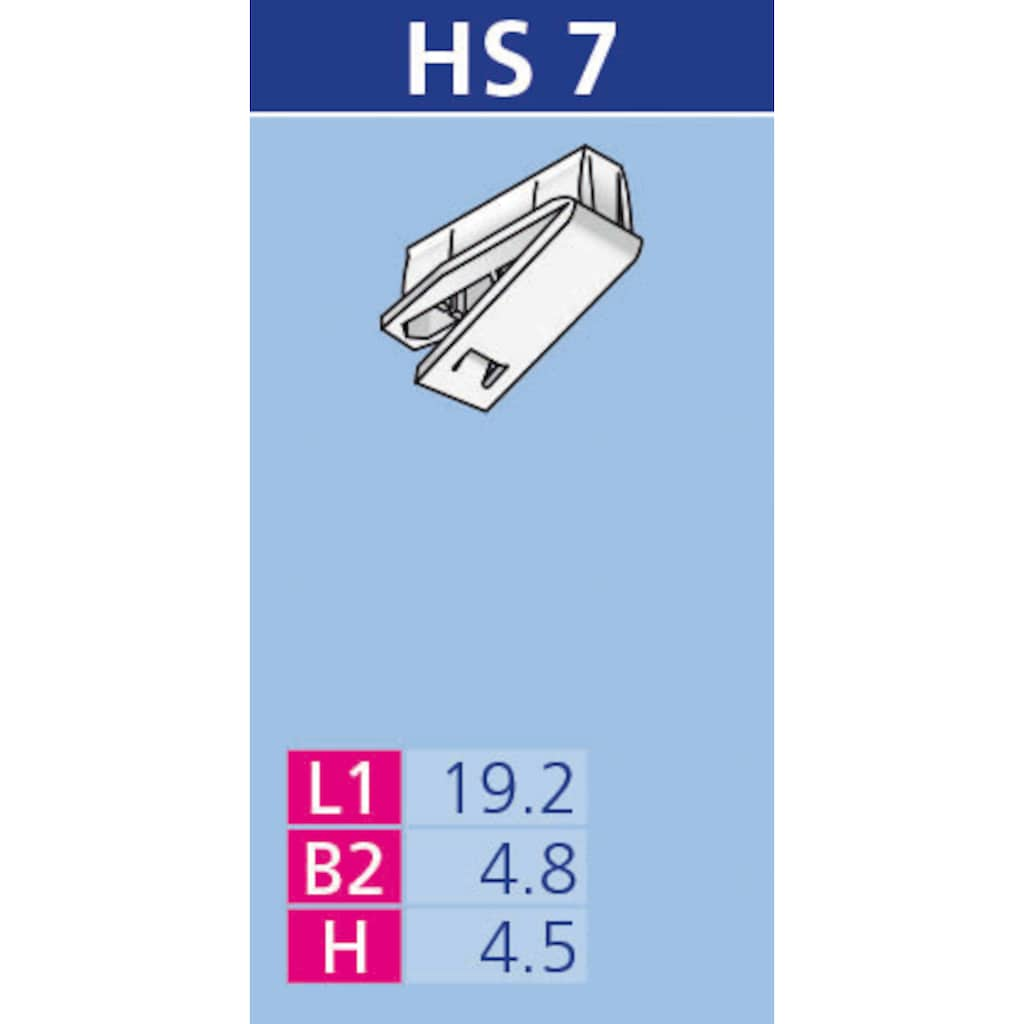 HINNO Feststeller »hinno-stop HS07«, (10 St.)