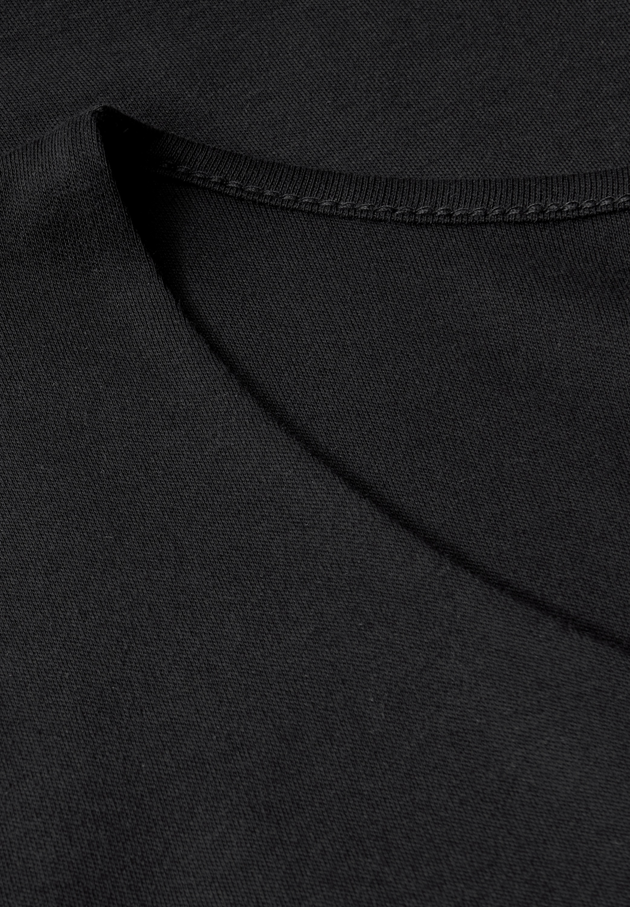 STREET ONE T-Shirt, mit Herzausschnitt