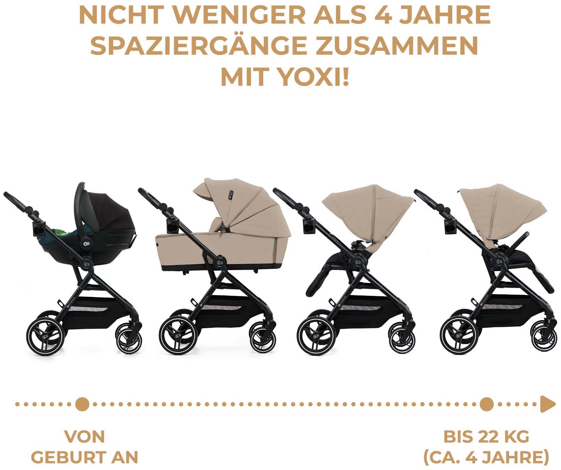 Kinderkraft Kombi-Kinderwagen »YOXI 2IN1« 22 kg