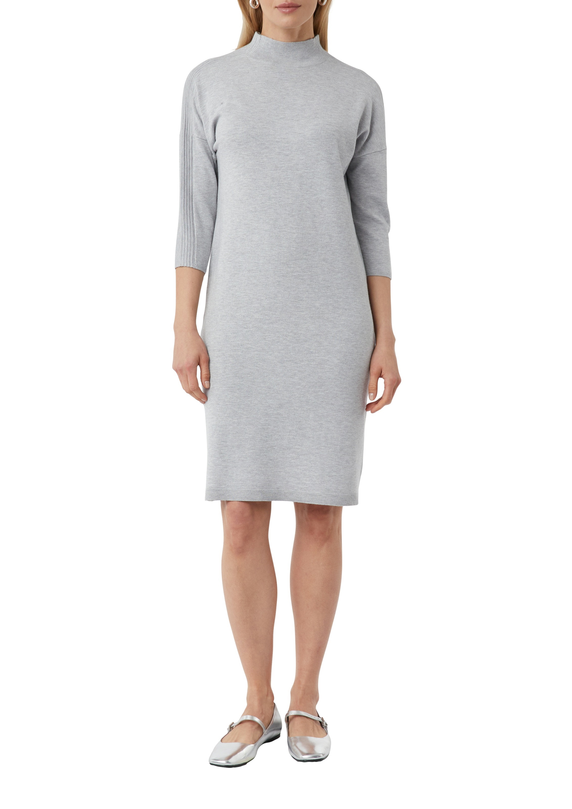 Comma Strickkleid, mit überschnittenen Schultern