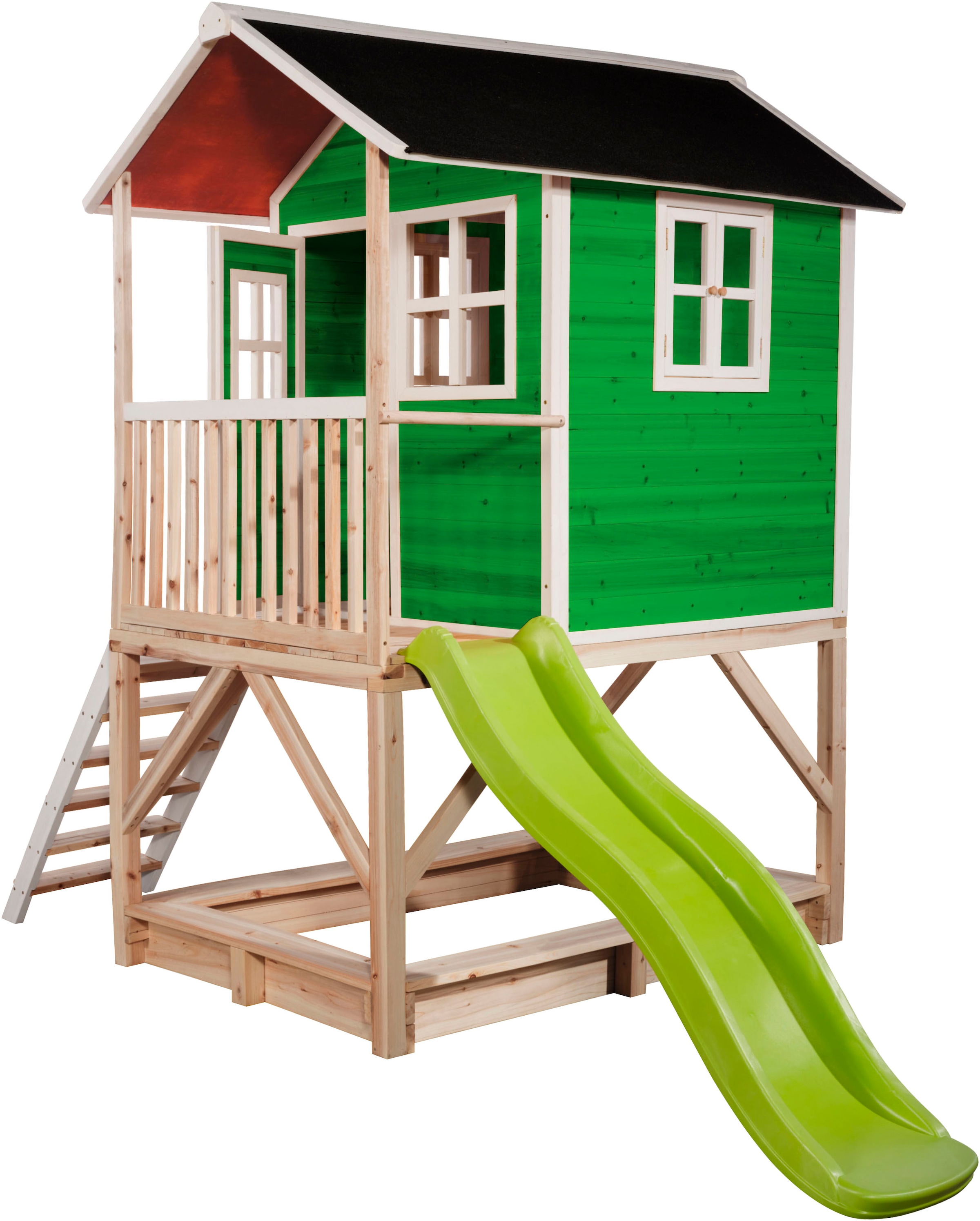 EXIT Spielhaus »Loft 500, grün«, FSC® - schützt Wald - weltweit