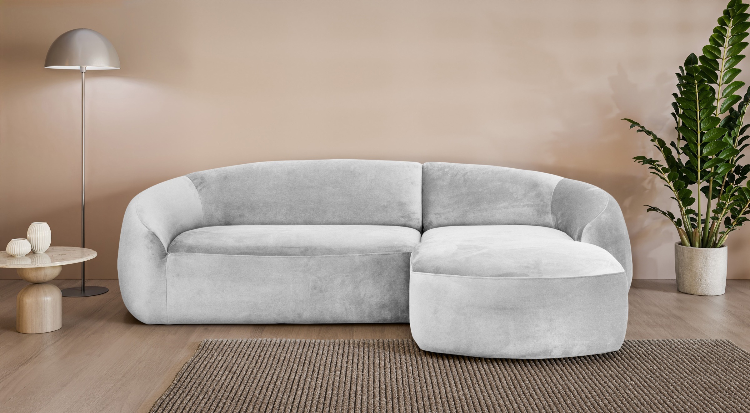 LeGer Home by Lena Gercke Ecksofa »YANI, L-Form, Designersofa, organische F günstig online kaufen