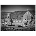 Artland Glasbild »Florenz Piazzale Michelangelo«, Italien, (1 St.)