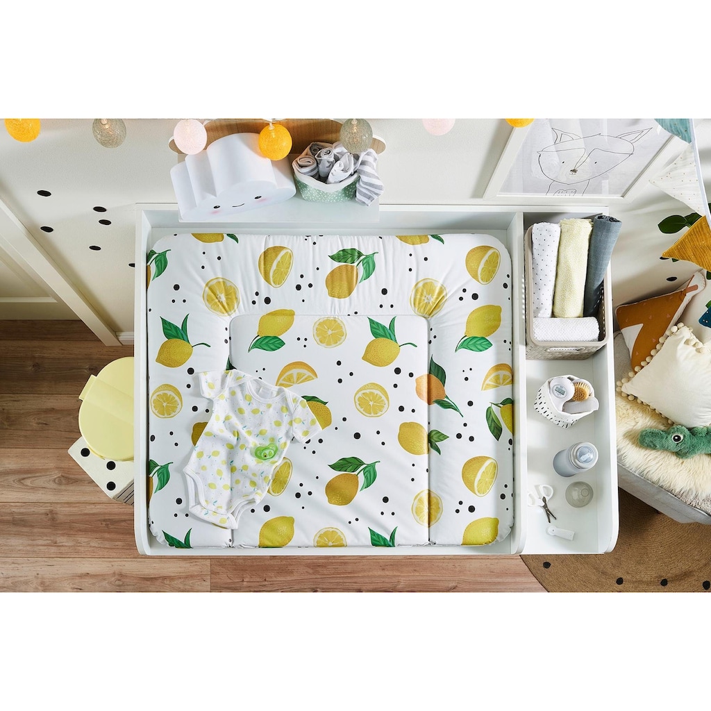 Rotho Babydesign Wickelauflage »Lemon Chill«