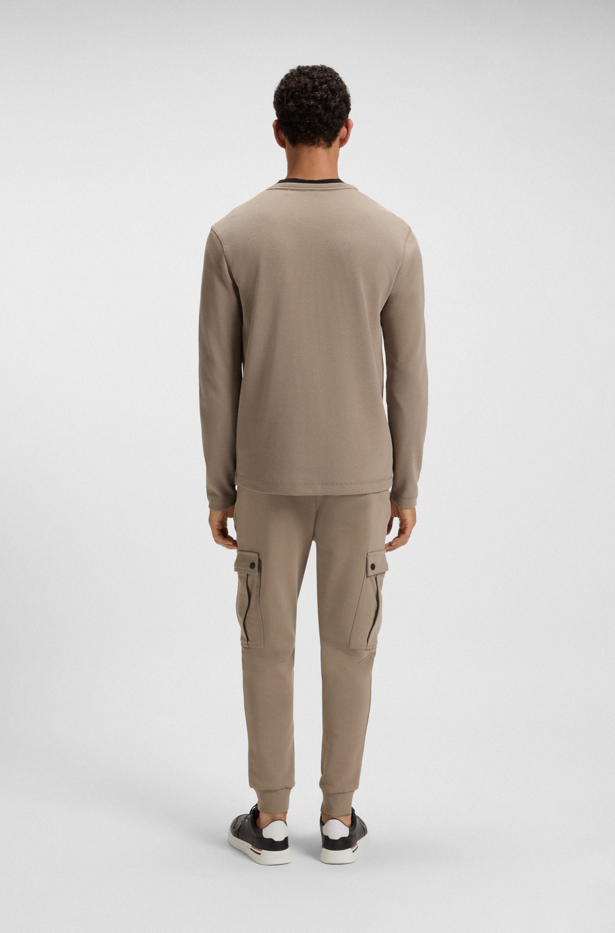 BOSS ORANGE Langarmshirt »Tempesto«, mit BOSS-Stickerei