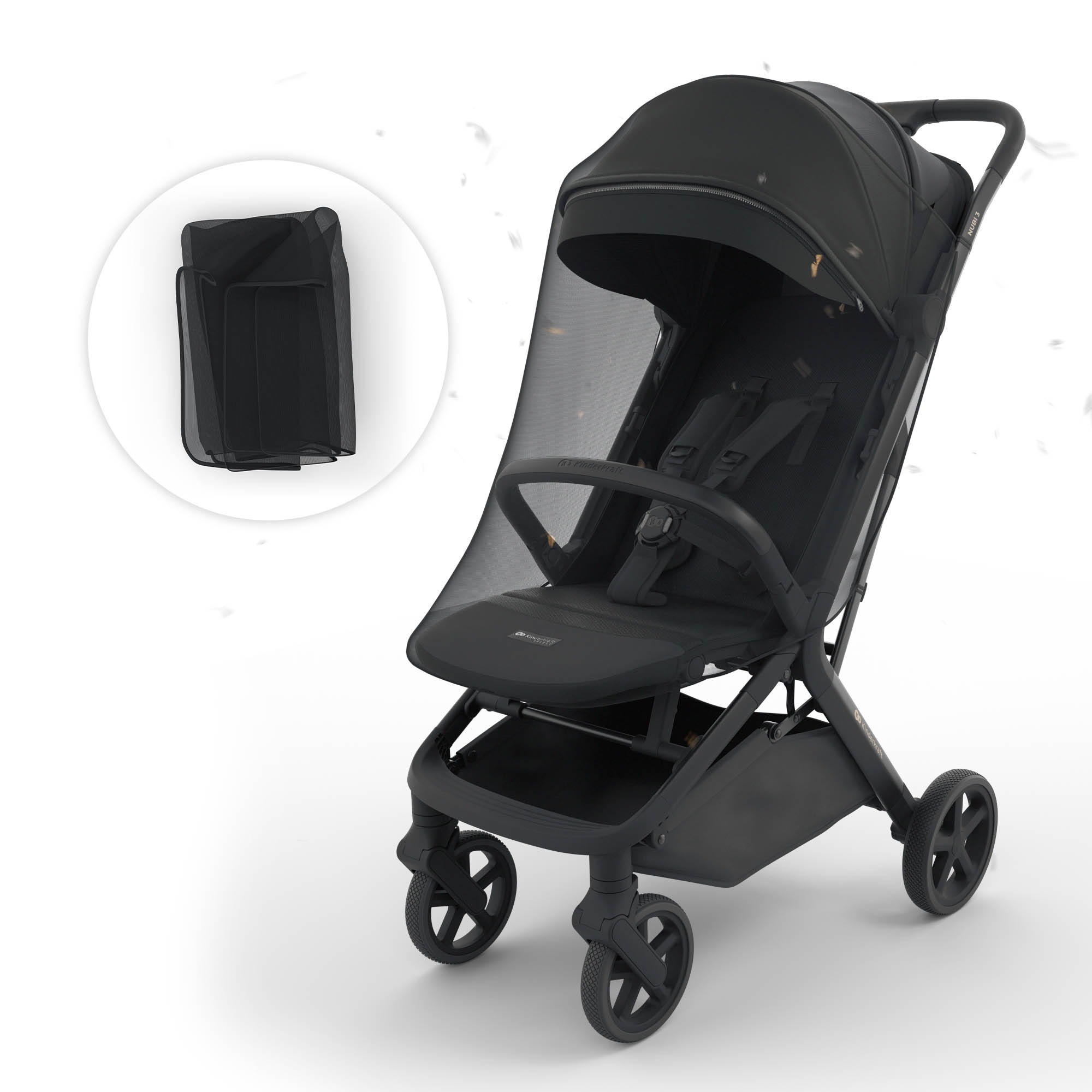 Kinderkraft Kinder-Buggy »NUBI 3« 22 kg