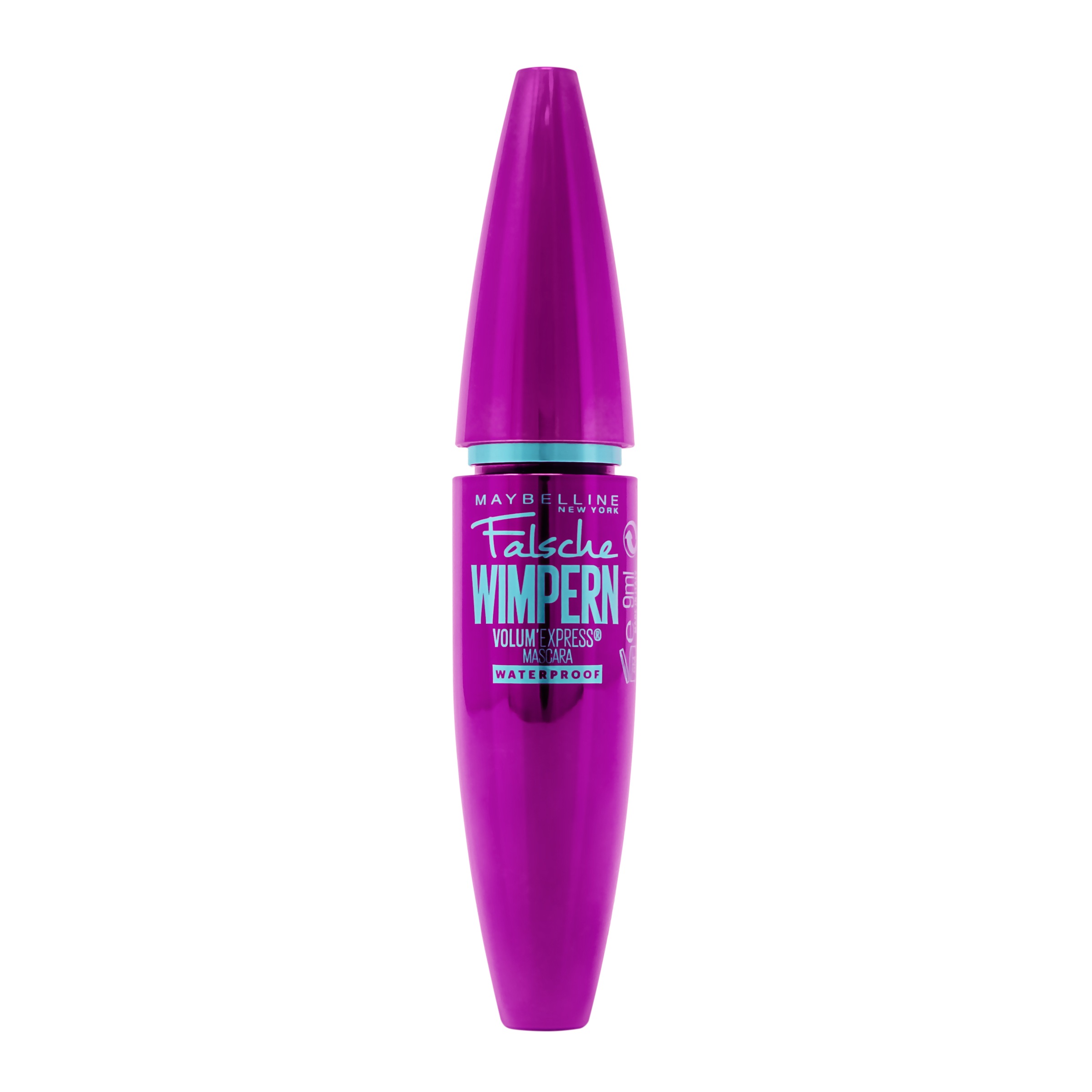 MAYBELLINE NEW YORK Mascara »Volum‘ Express Falsche Wimpern Waterproof« mit patentierter Löffelbürste