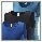 royalblau, schwarz, petrol