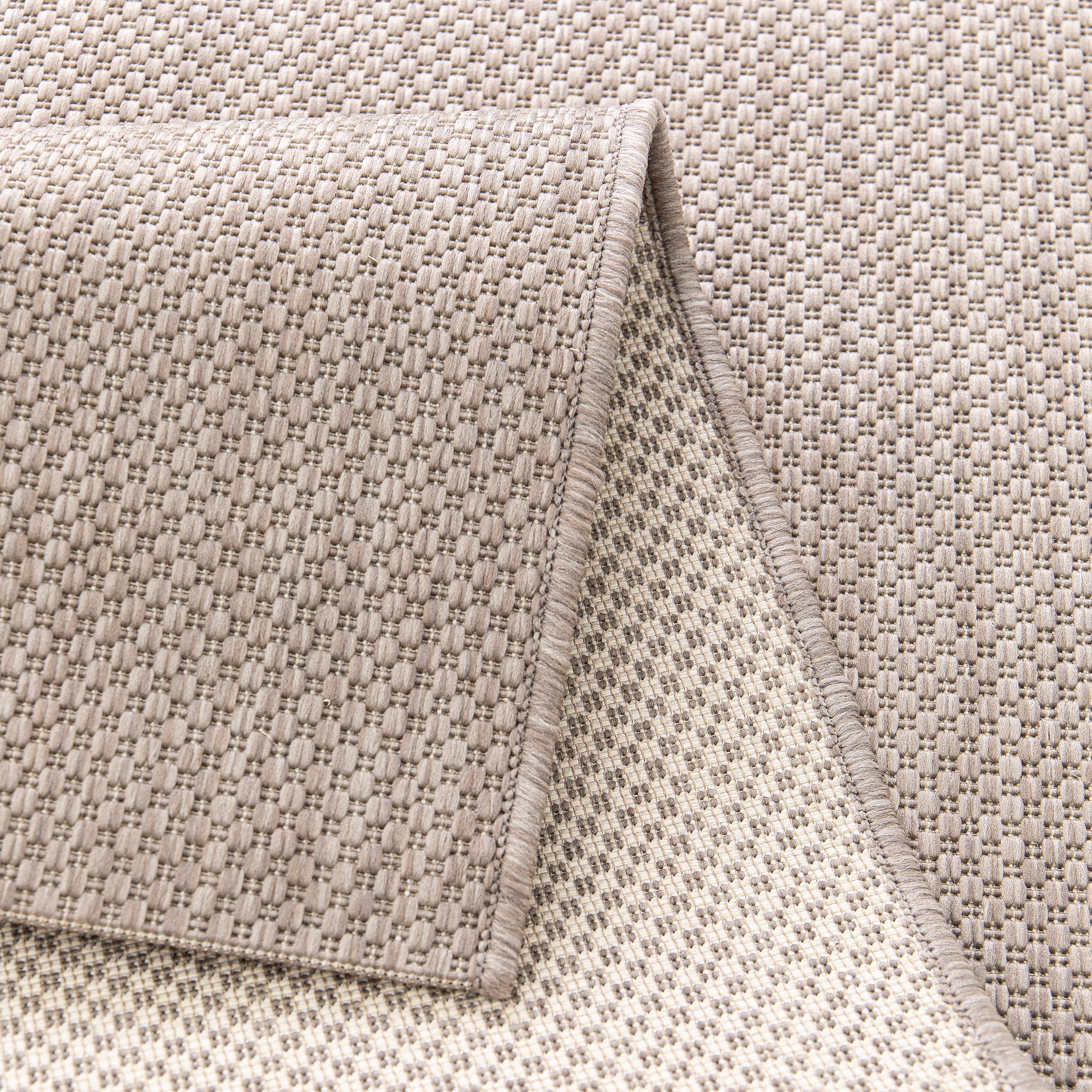 my home Teppich »Florida, Made in Belgium«, rechteckig, 7 mm Höhe, Outdoor, Sisal-Optik, für Balkon & Terrasse, Wetterfest & UV-beständig