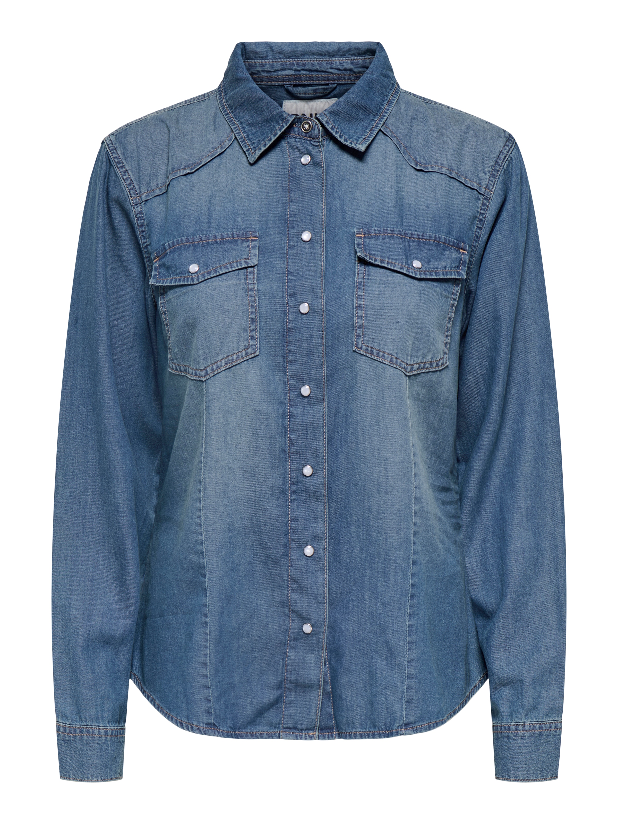 ONLY Jeansbluse »ONLALICE REG SHIRT DNM BOX AKM«