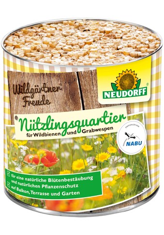 Neudorff Insektenhotel »WildgärtnerFreude«, Nützlingsquartiere für Wildbienen und... kaufen