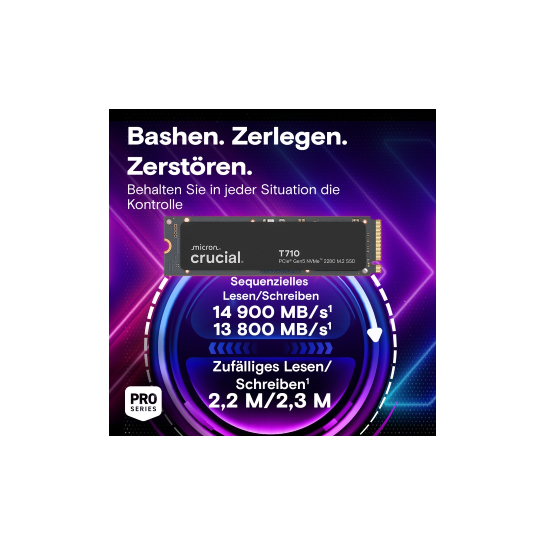 Crucial interne SSD »T710«