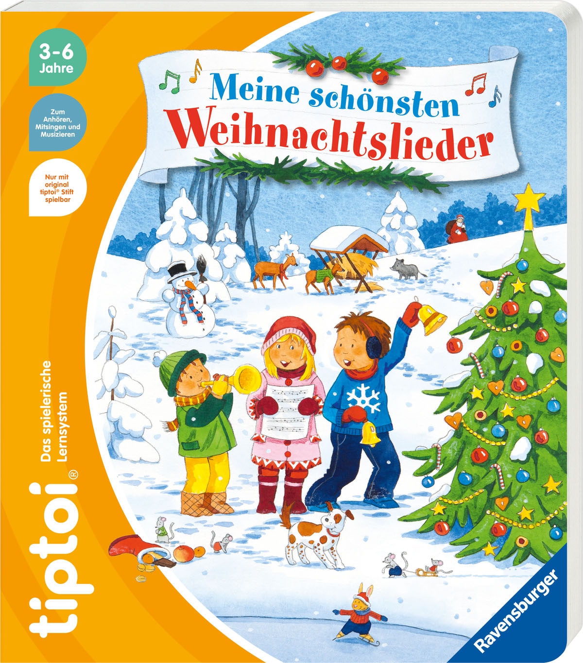 Ravensburger Buch »tiptoi® Meine schönsten Weihnachtslieder«, Made in Europe
