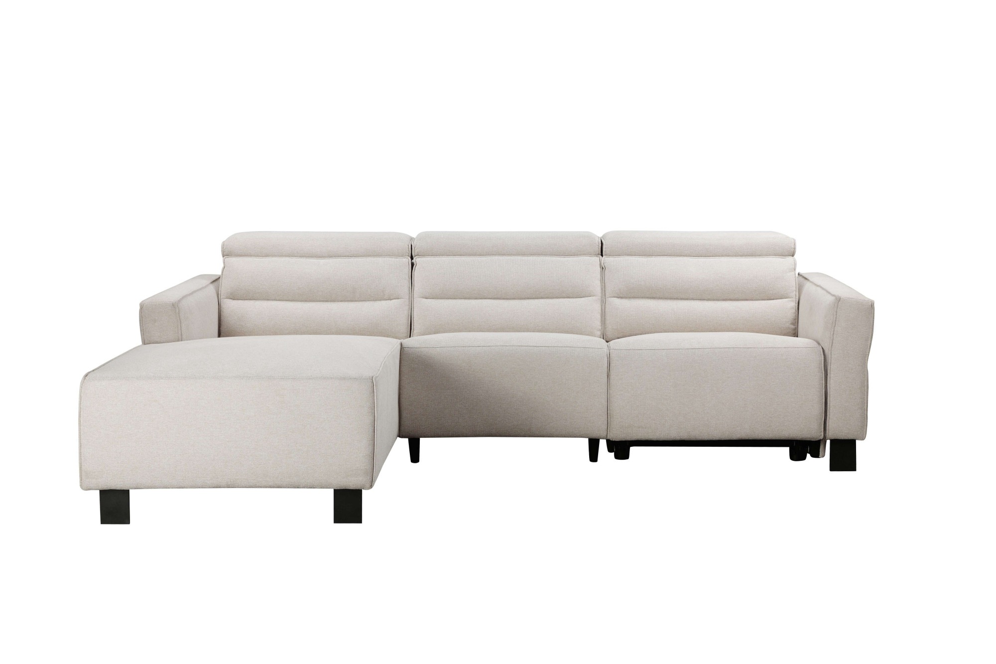Places of Style Ecksofa »Carpari, L-Form, 263 cm, manuelle o. elektrische R günstig online kaufen