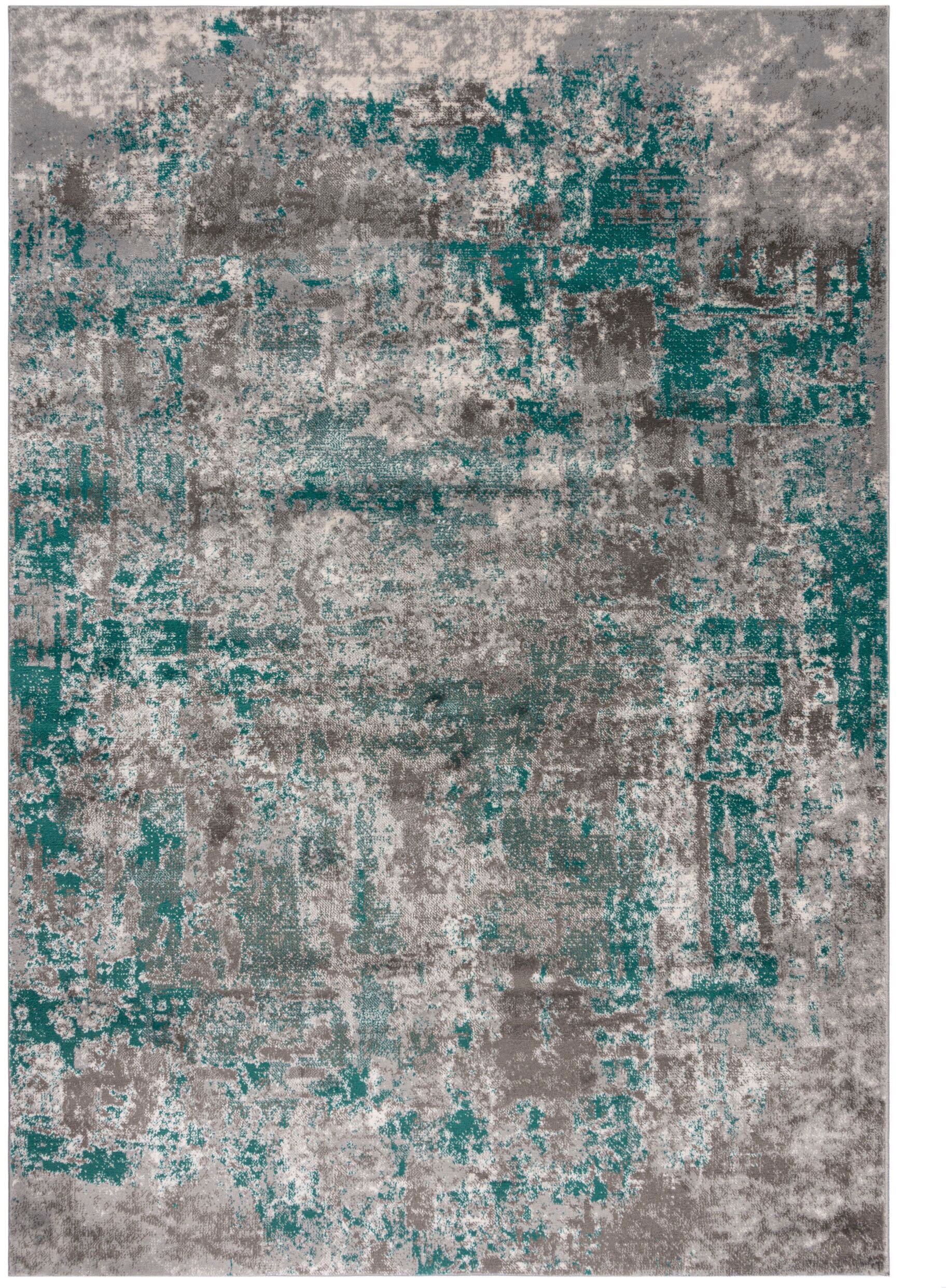 FLAIR RUGS Teppich »Wonderlust«, rechteckig, 10 mm Höhe, fußbodenheizungsgeeignet, mehrfarbig, Vintage Design, Abstrakt